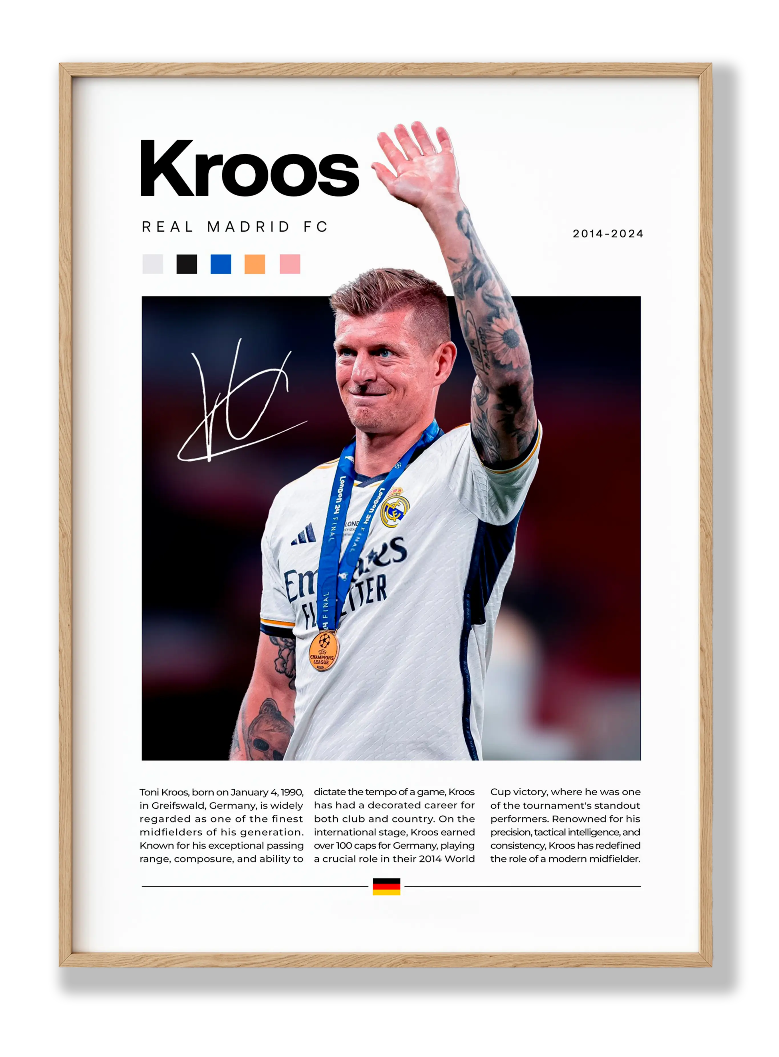 Toni Kroos Plakat