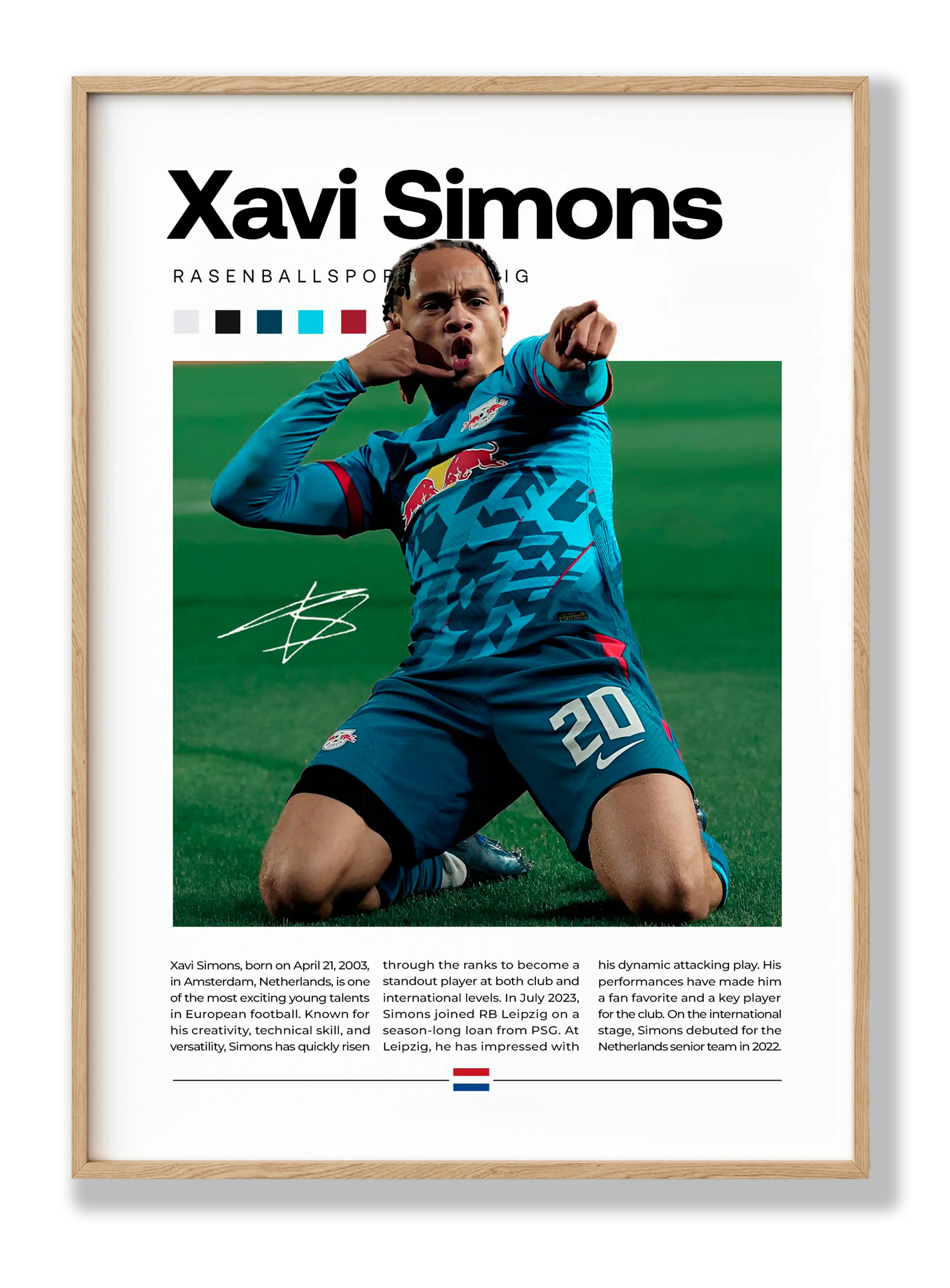 Xavi Simons Plakat