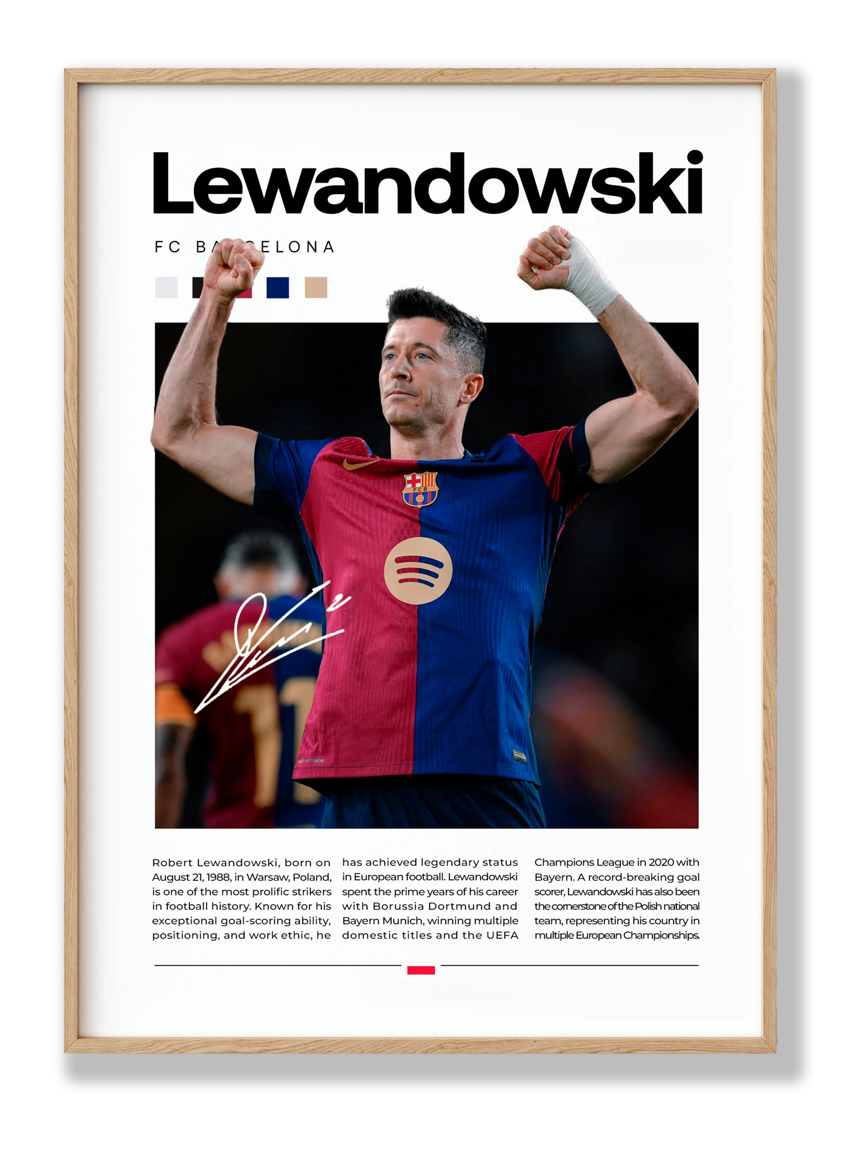 Lewandowski Plakat