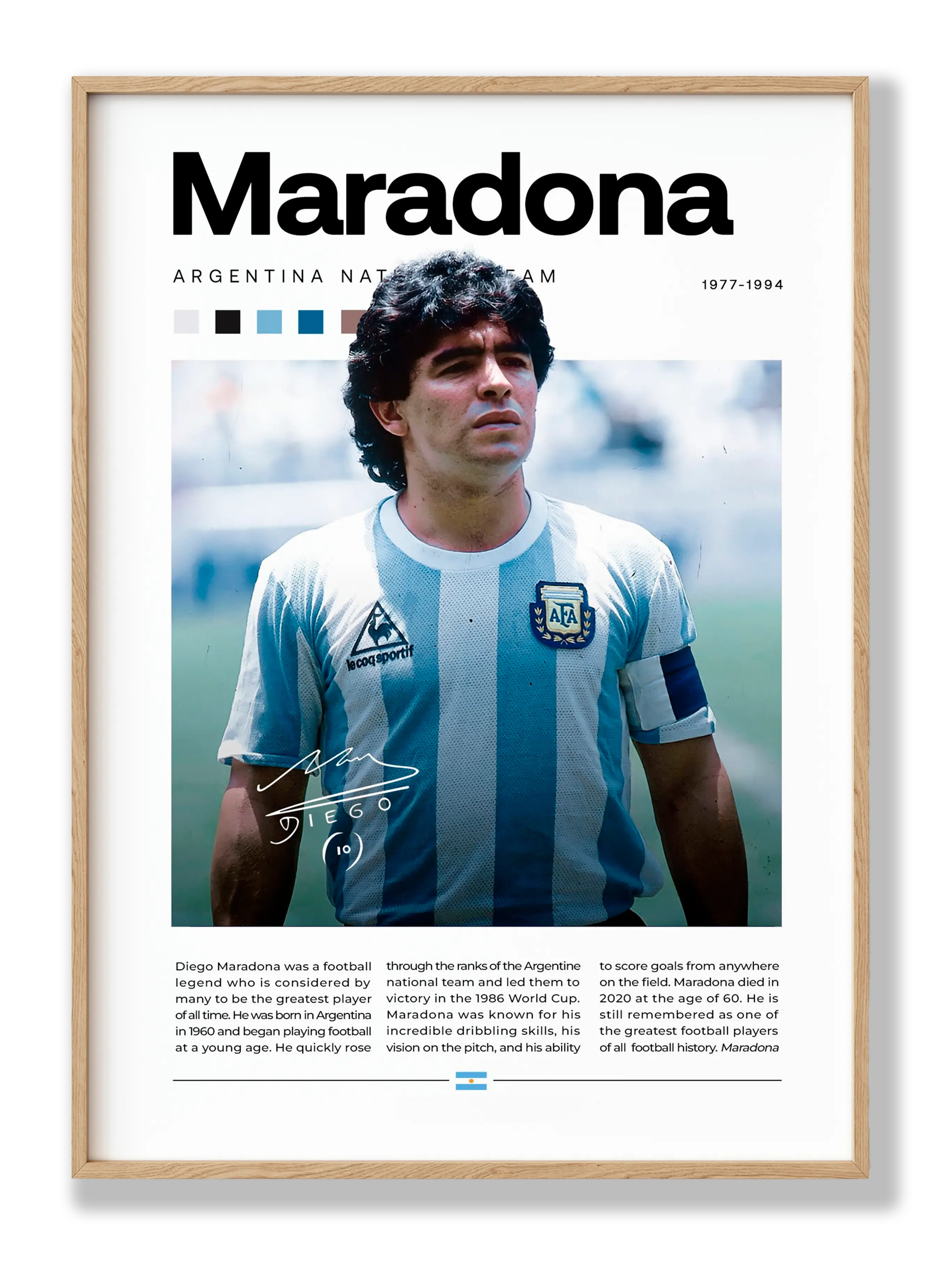 Diego Maradona Plakat