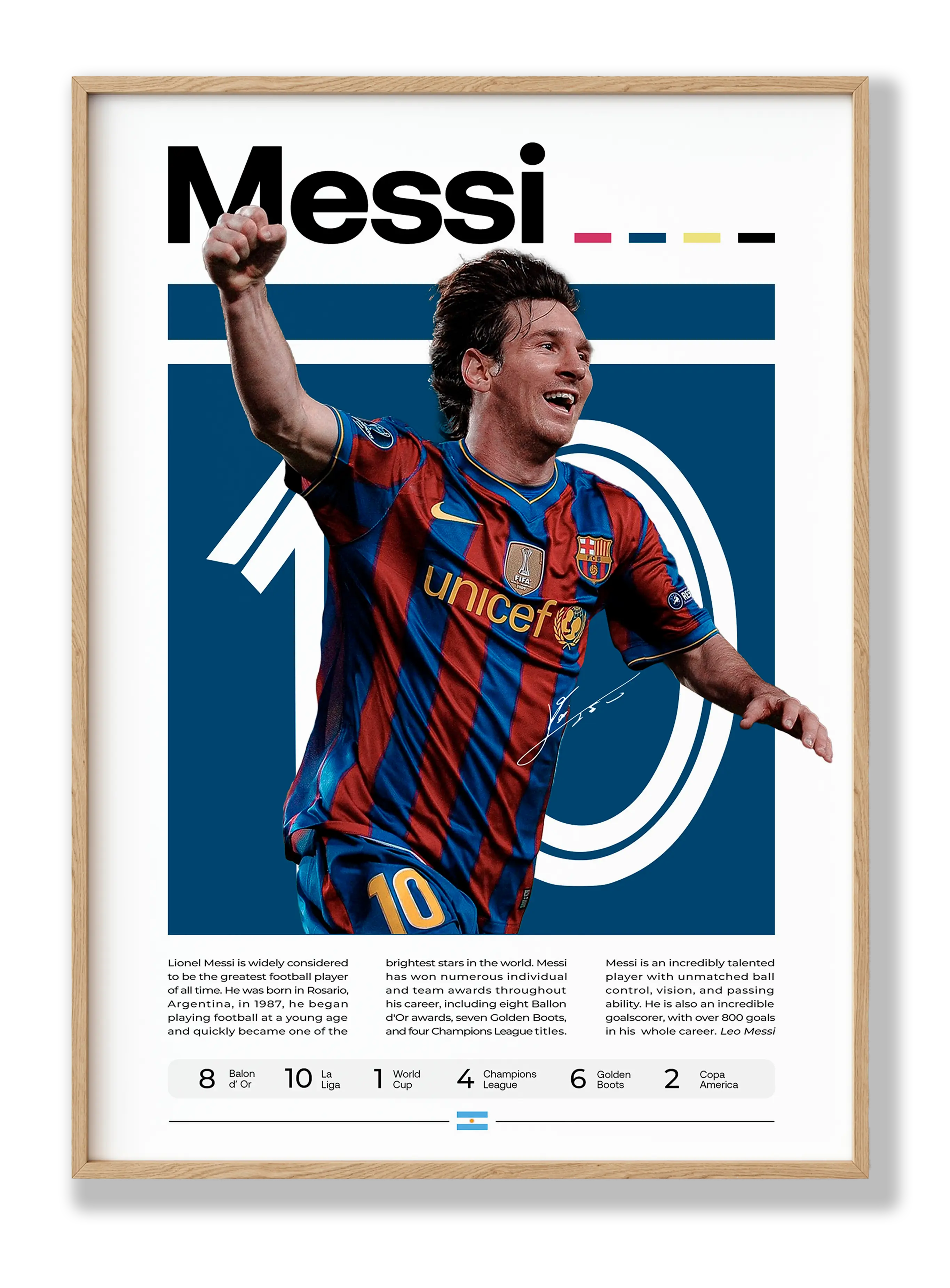 Lionel Messi Plakat