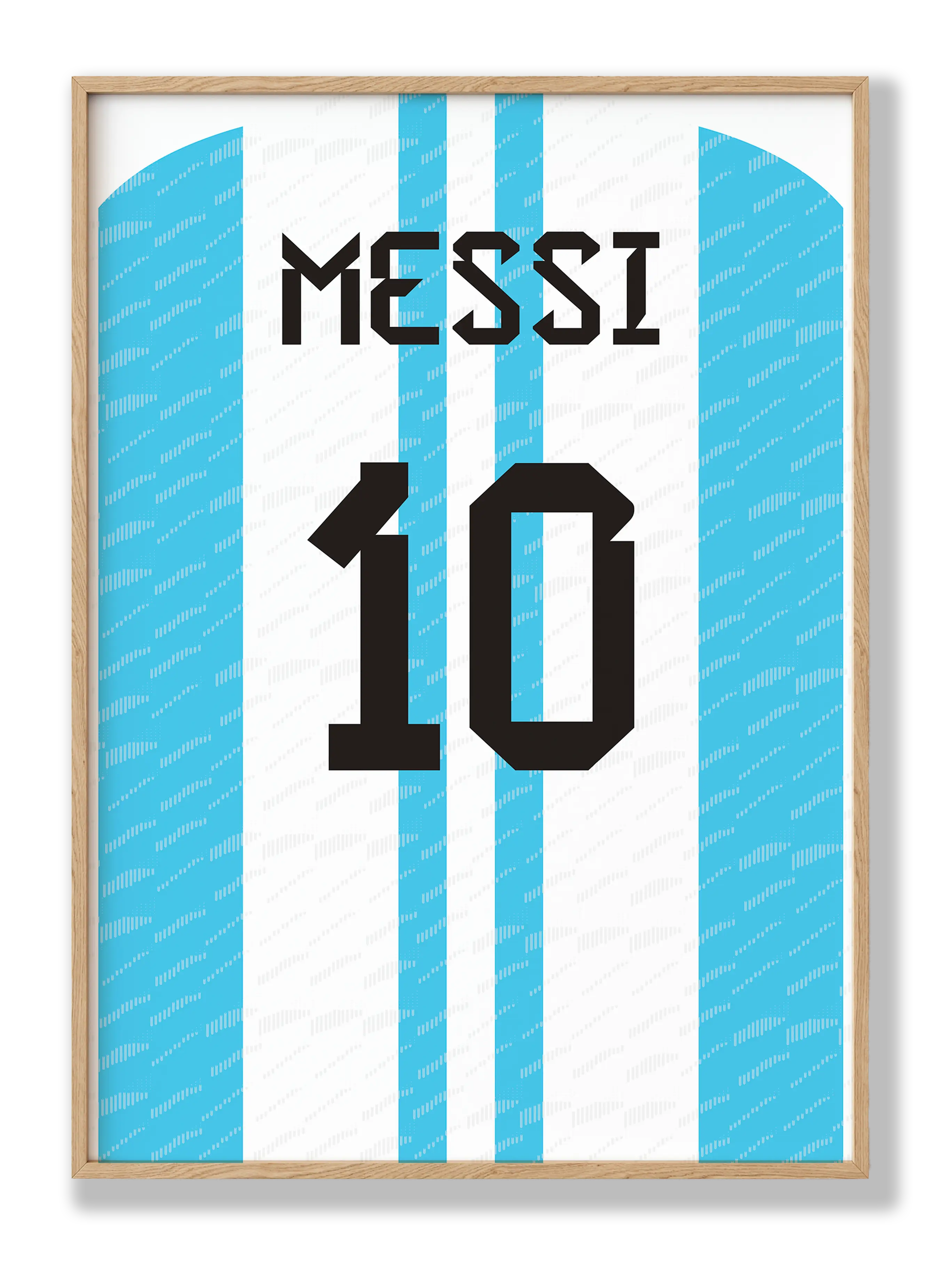 Lionel Messi Shirt Plakat