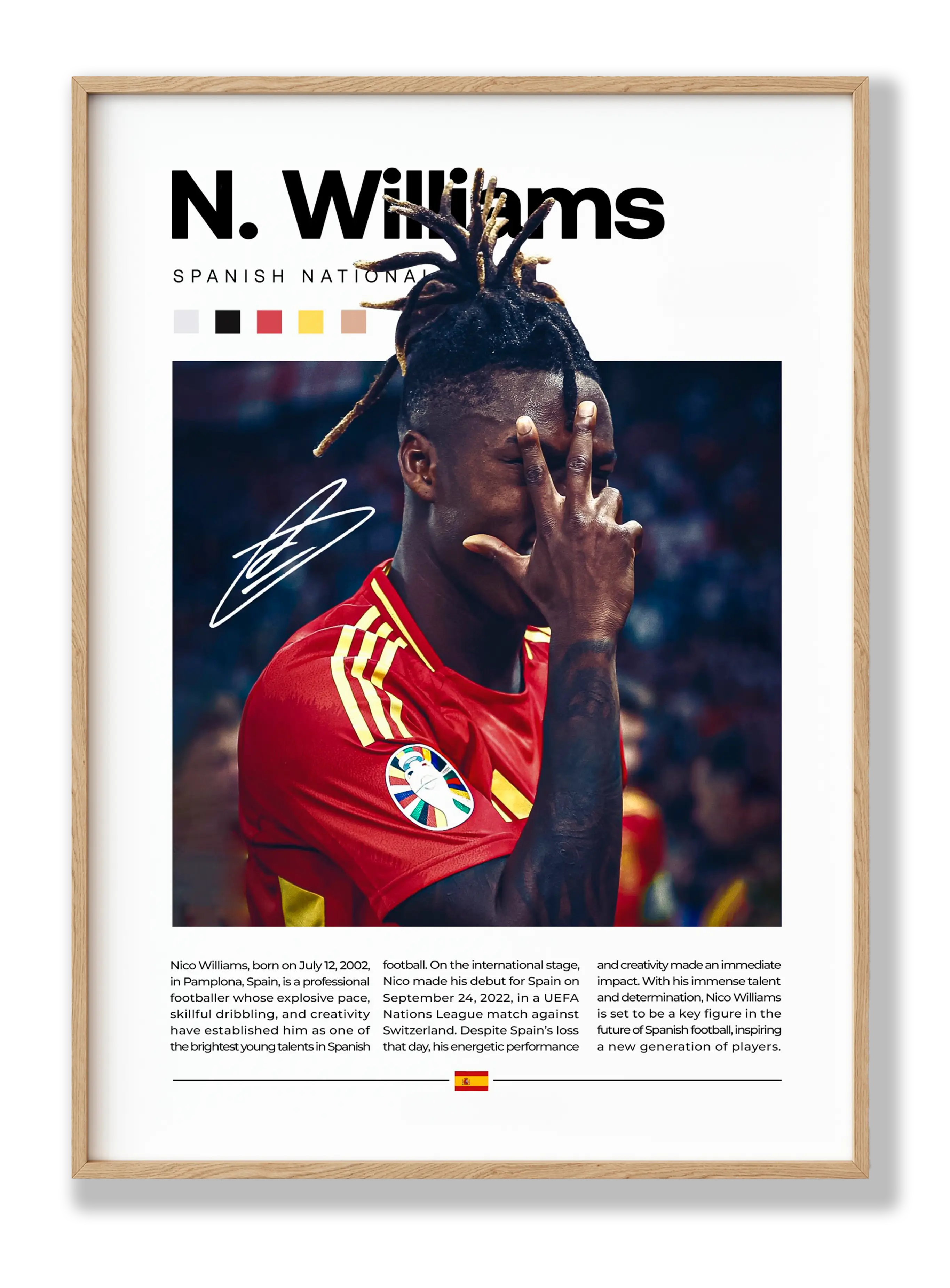 Nico Williams Plakat