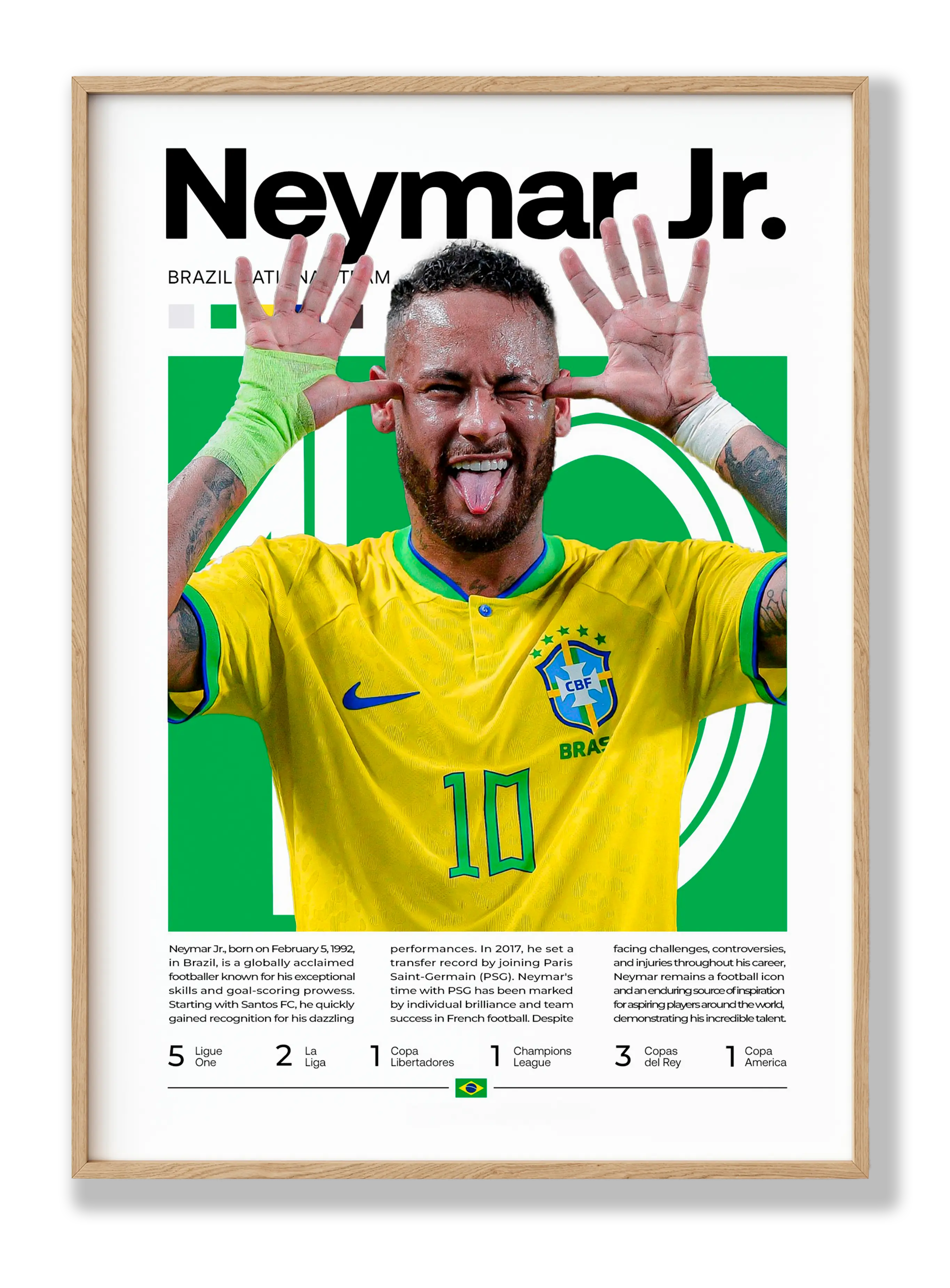 Neymar Plakat