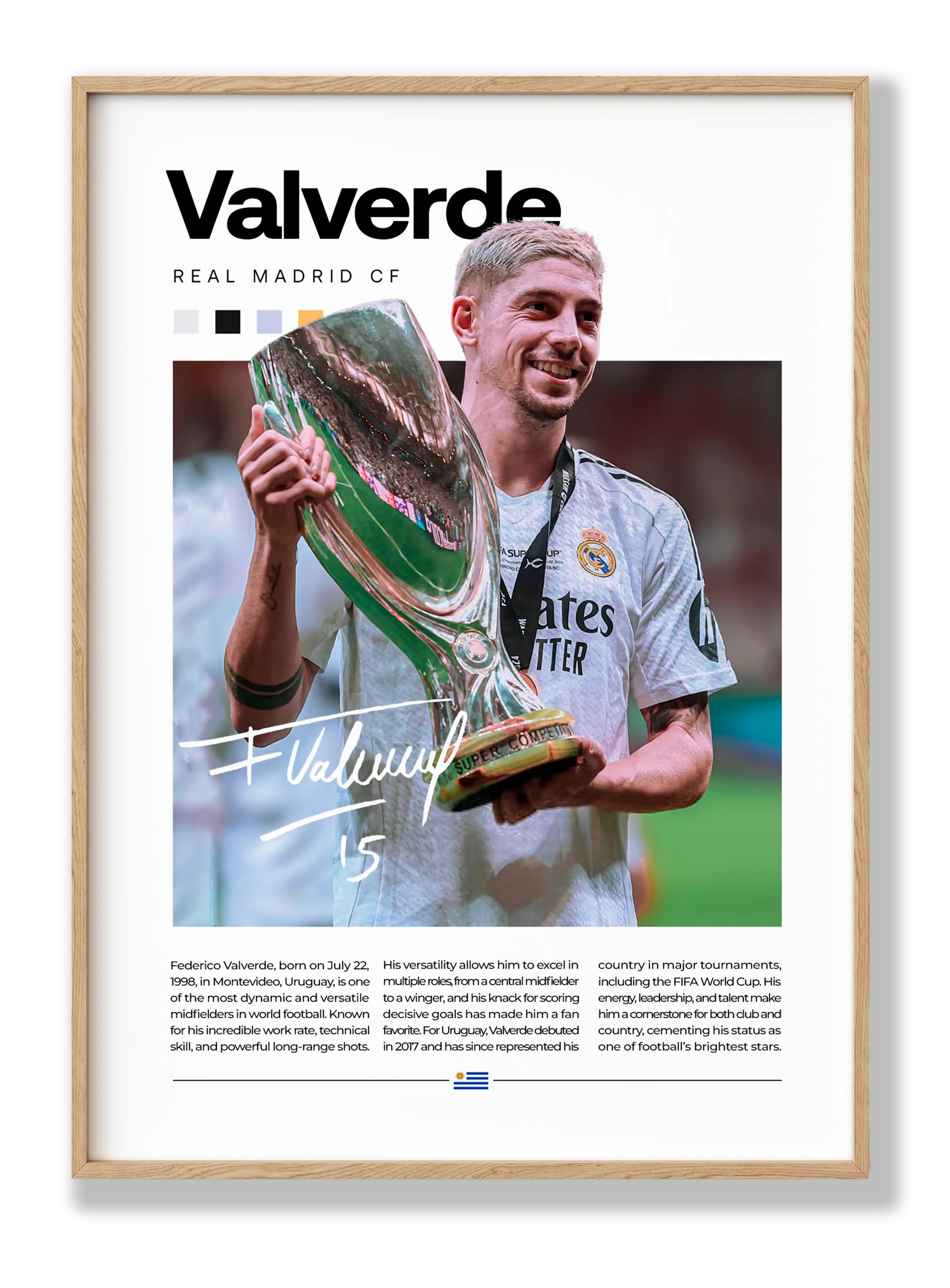 Federico Valverde Plakat