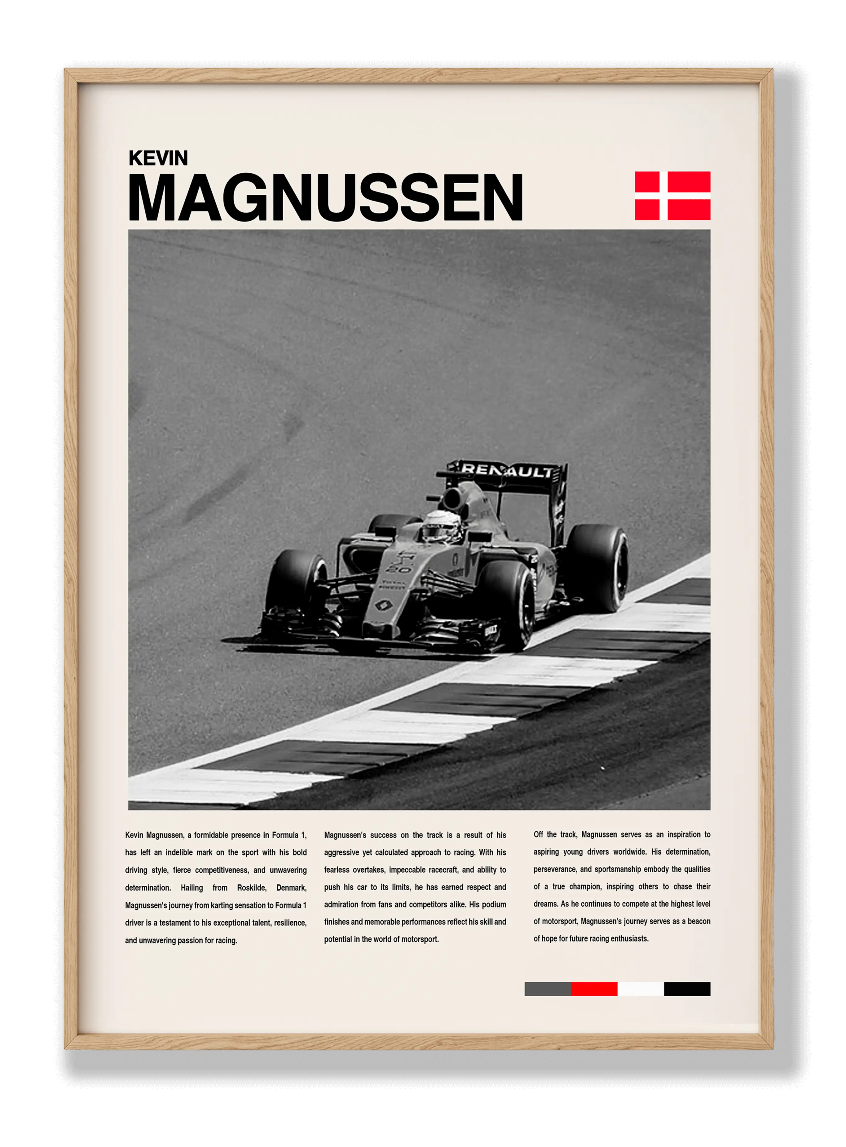 Kevin Magnussen Plakat