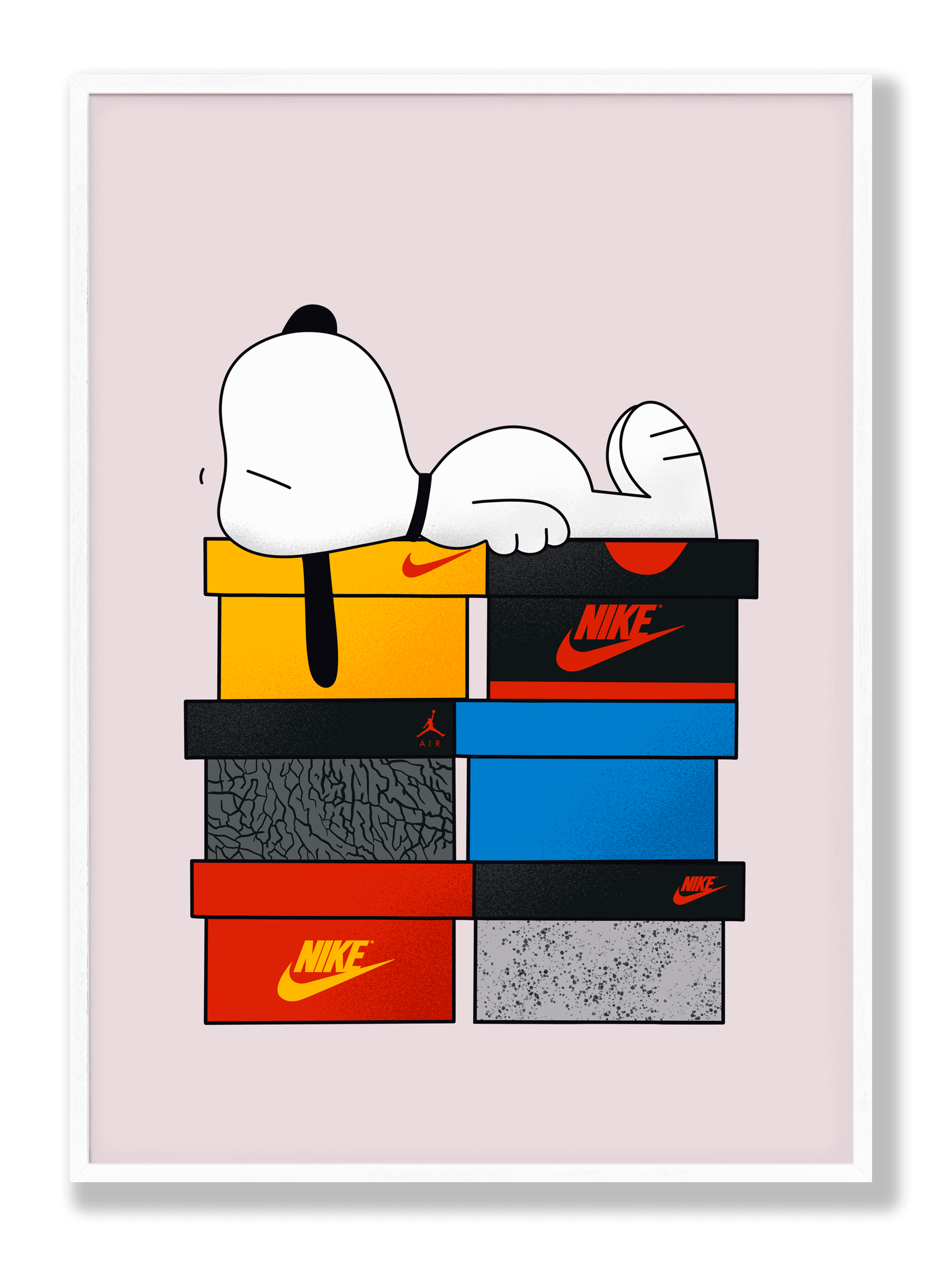 Sneaker Bed Plakat