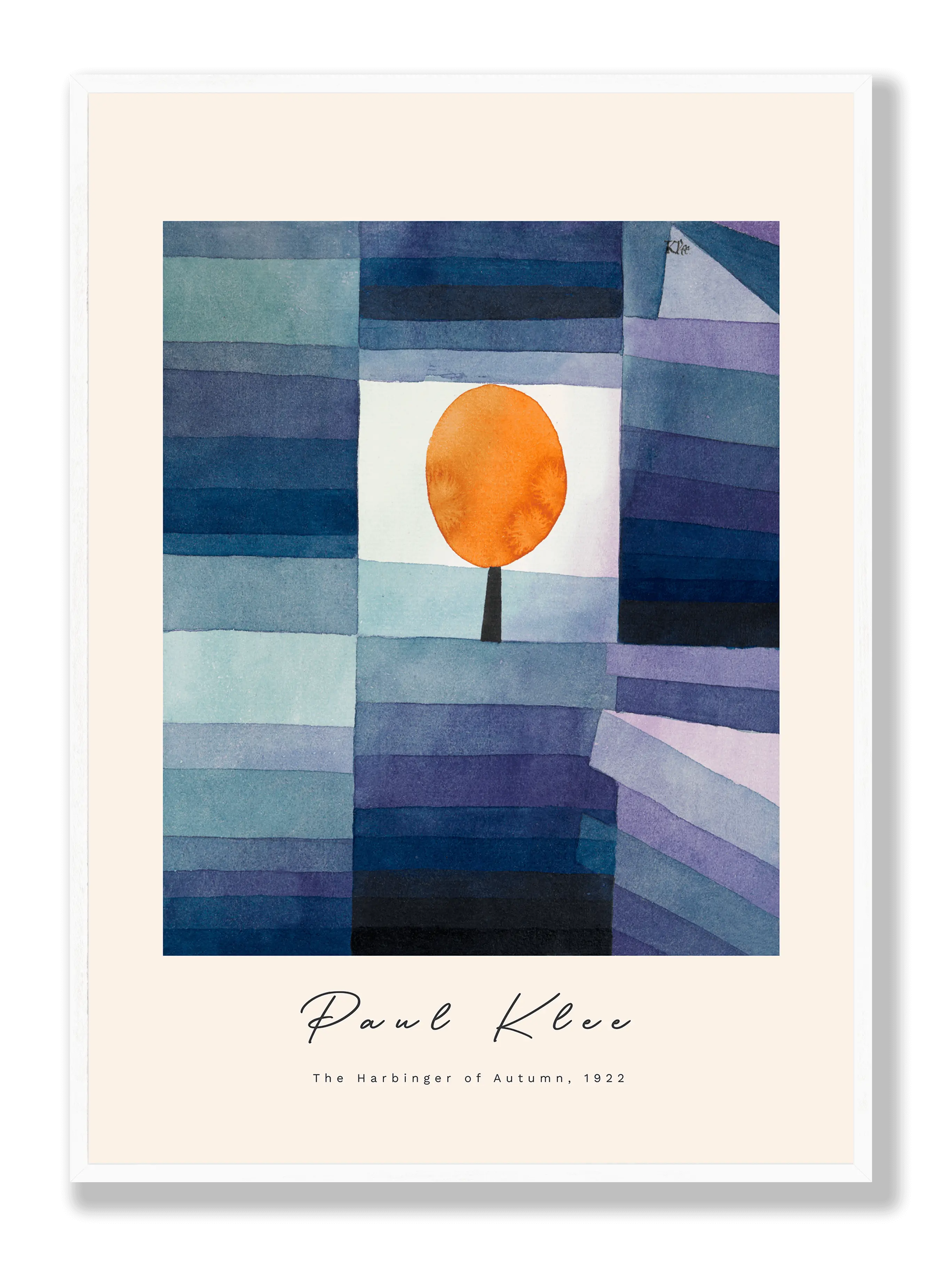 Paul Klee - The Harbinger Of Autumn Plakat