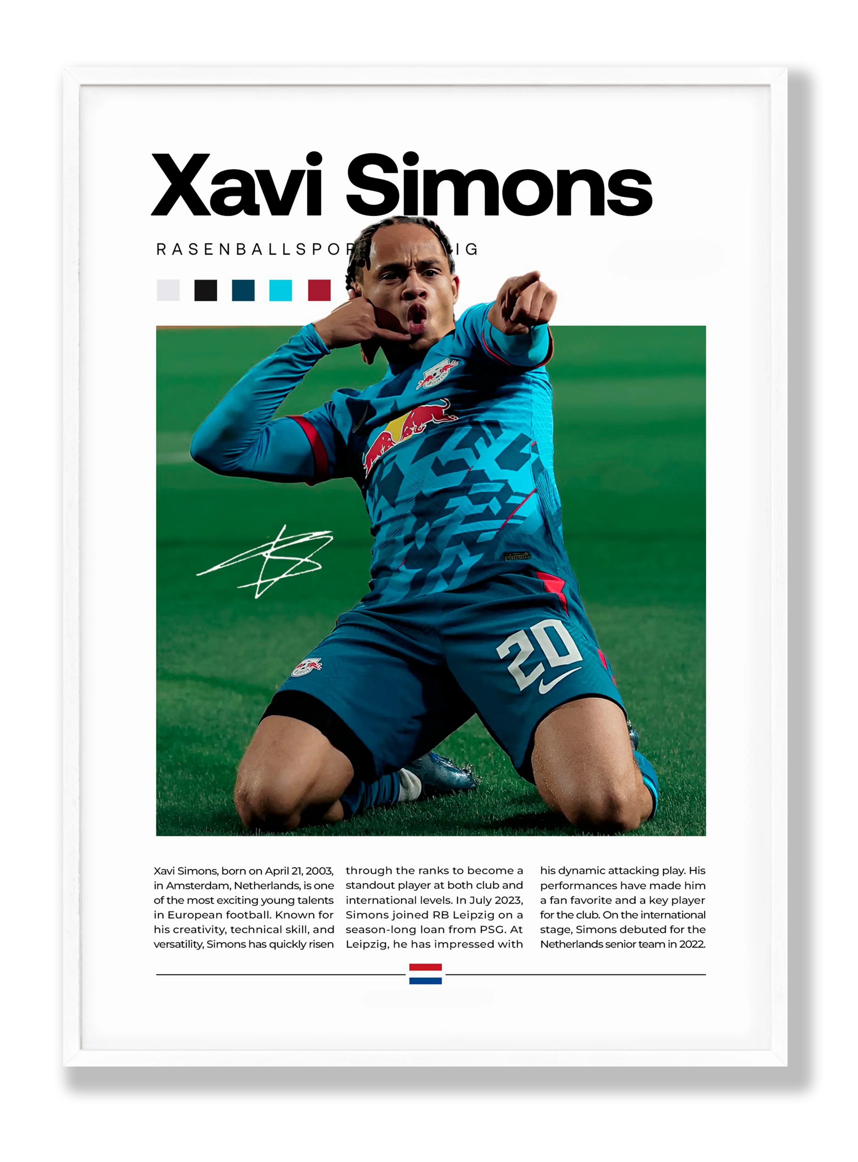 Xavi Simons Plakat