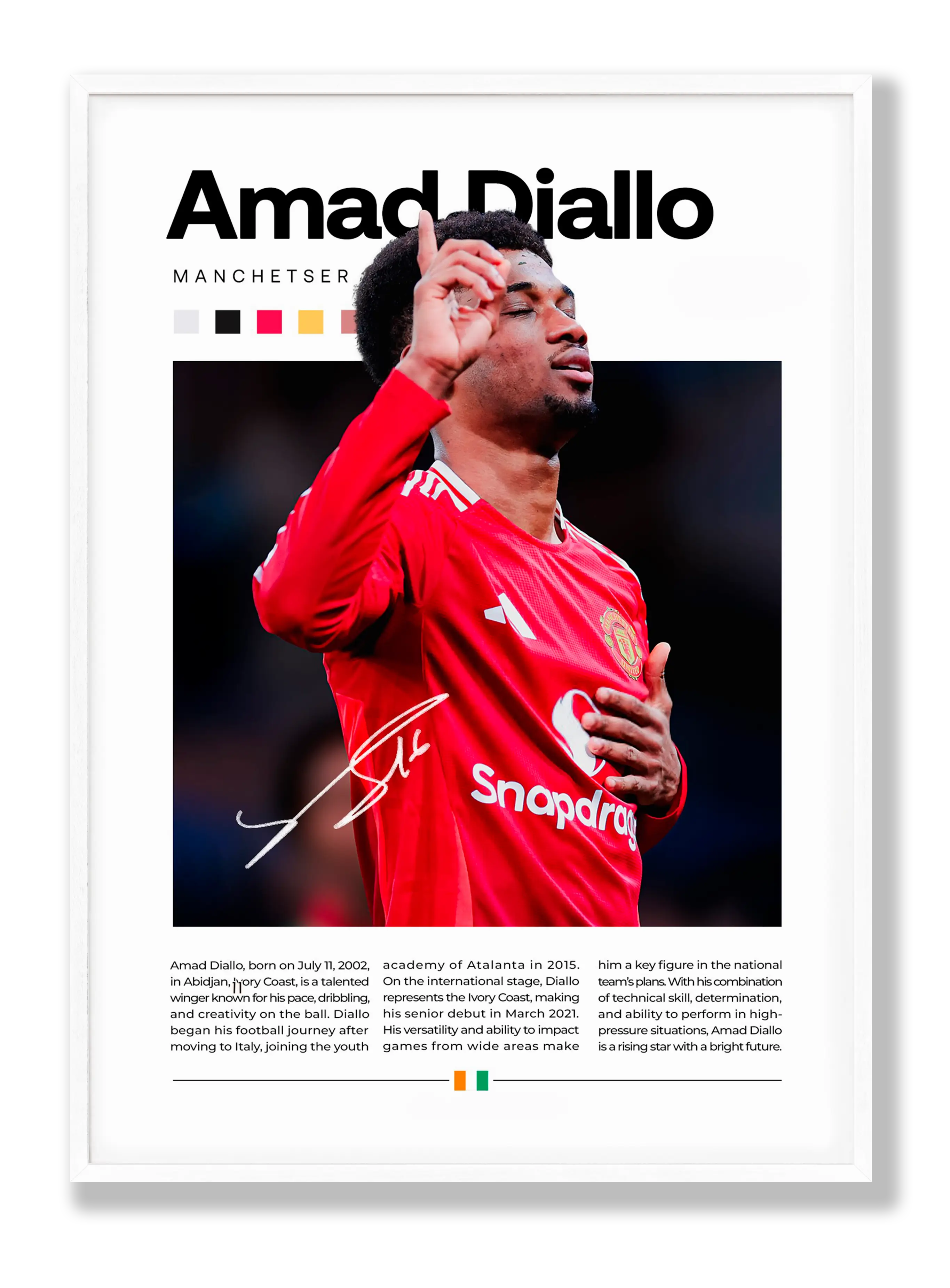 Amad Diallo Plakat