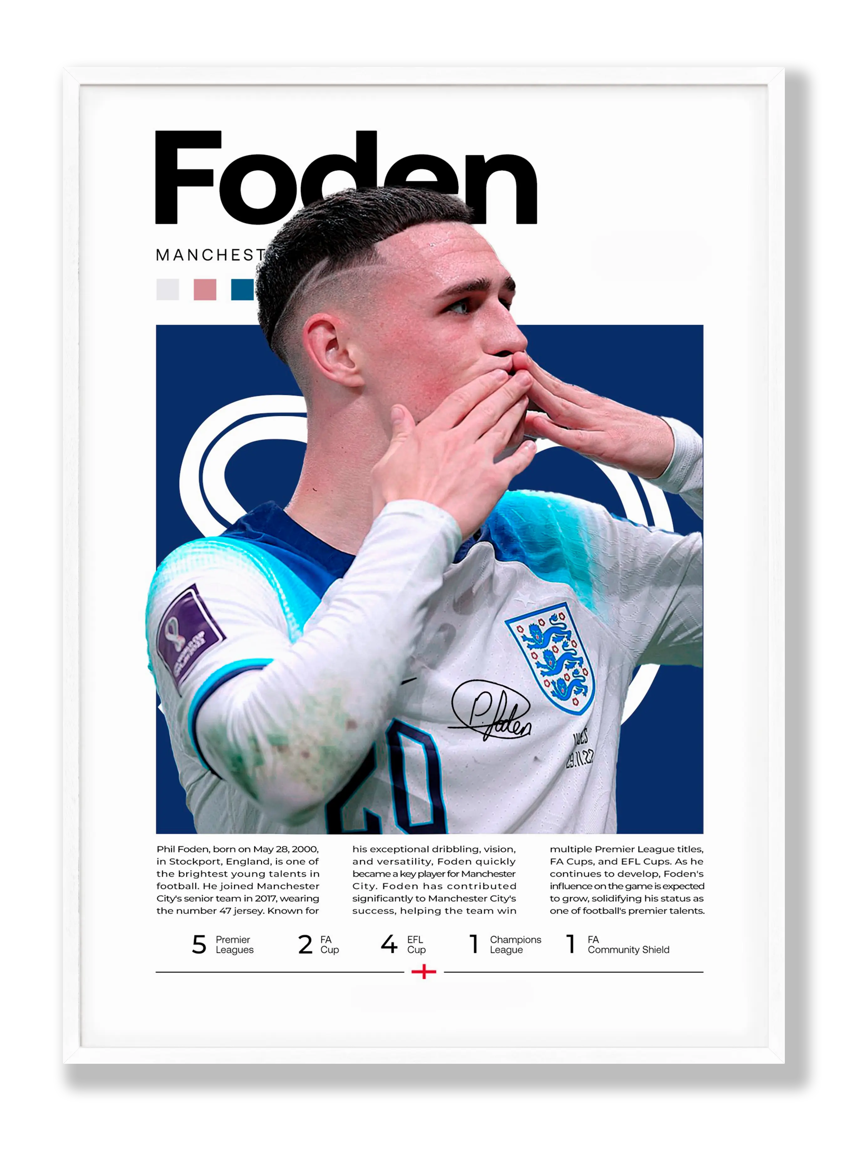 Phil Foden Plakat