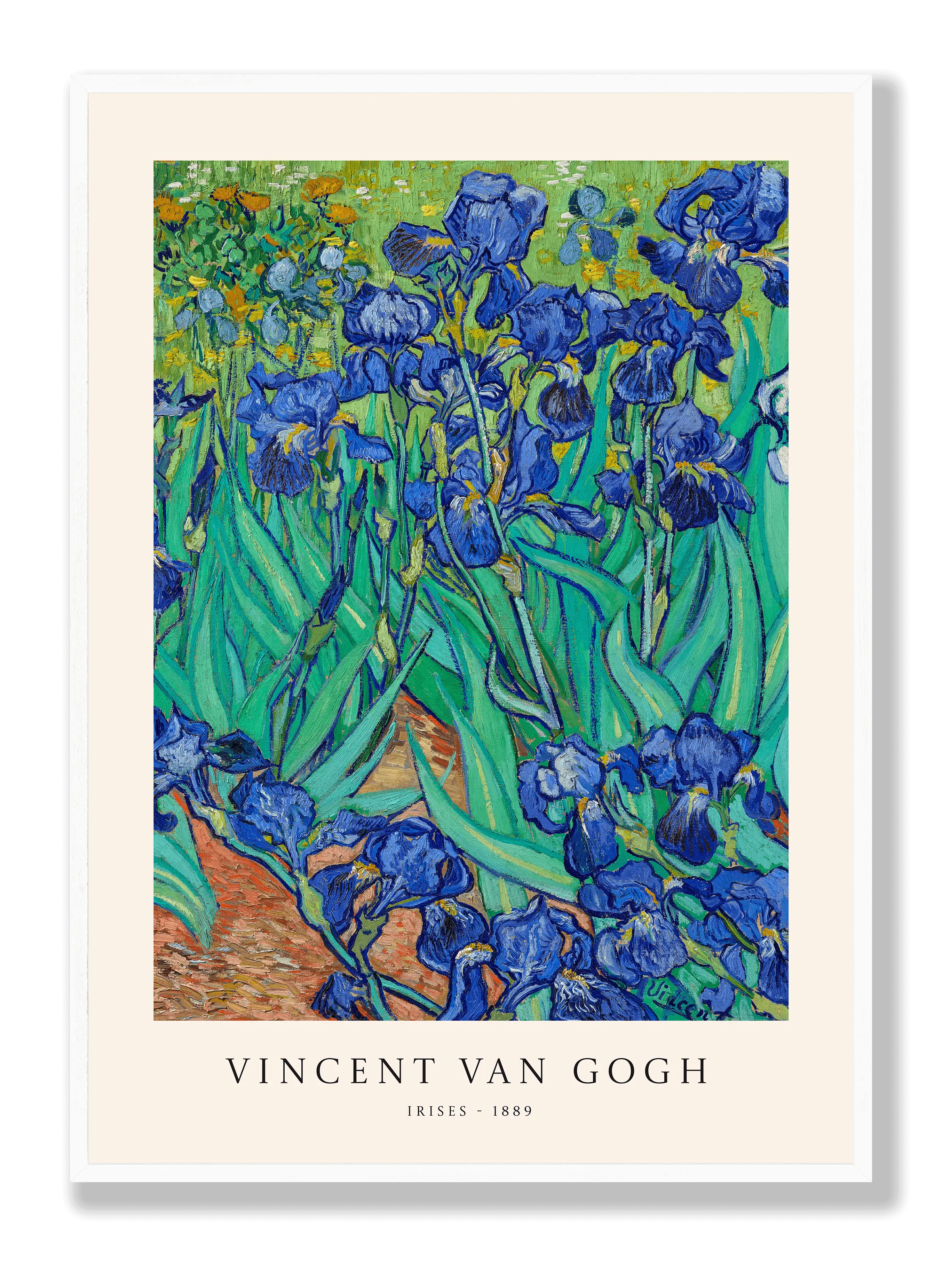 Van Gogh - Irises Plakat