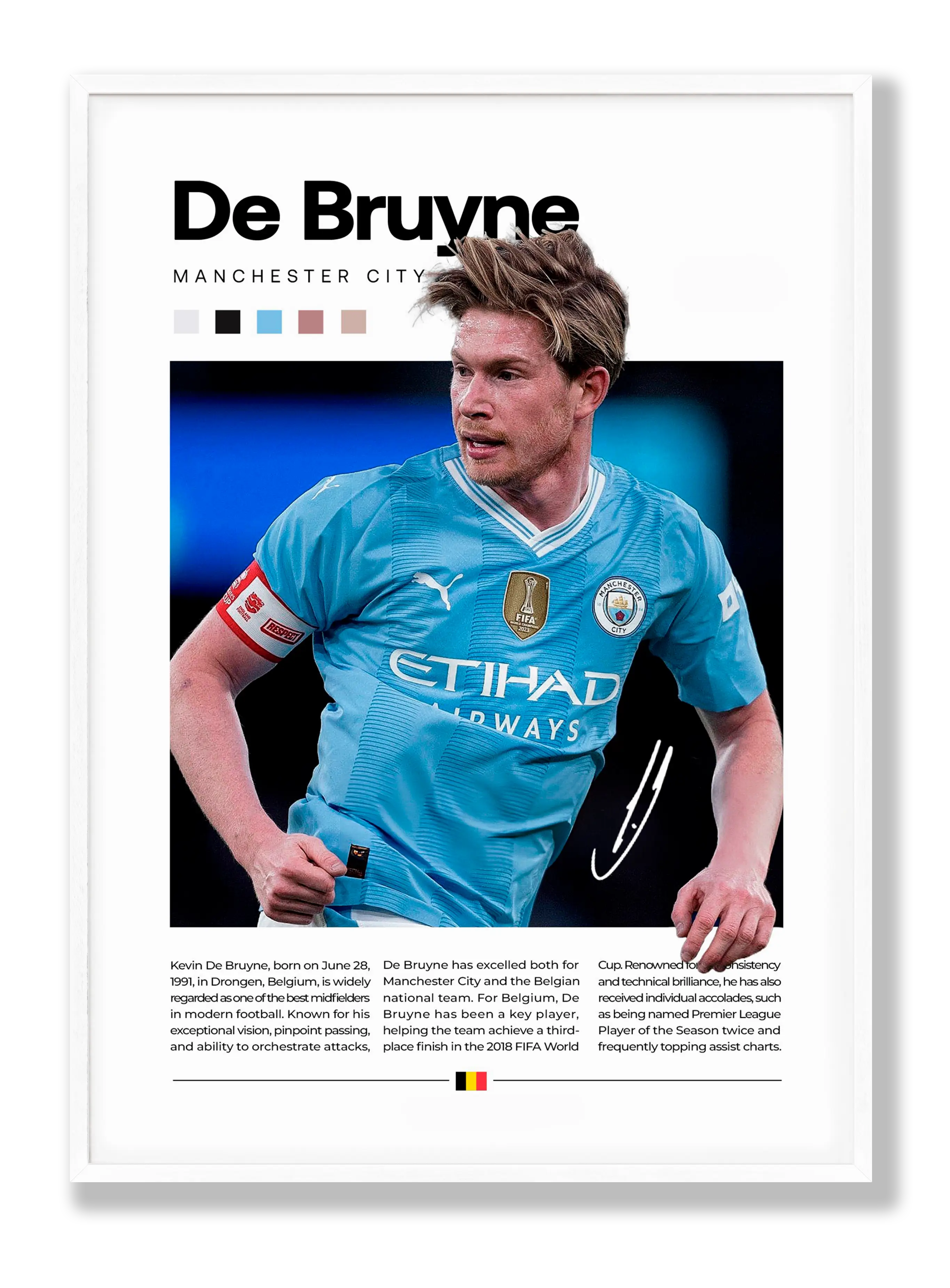 Kevin De Bruyne Plakat