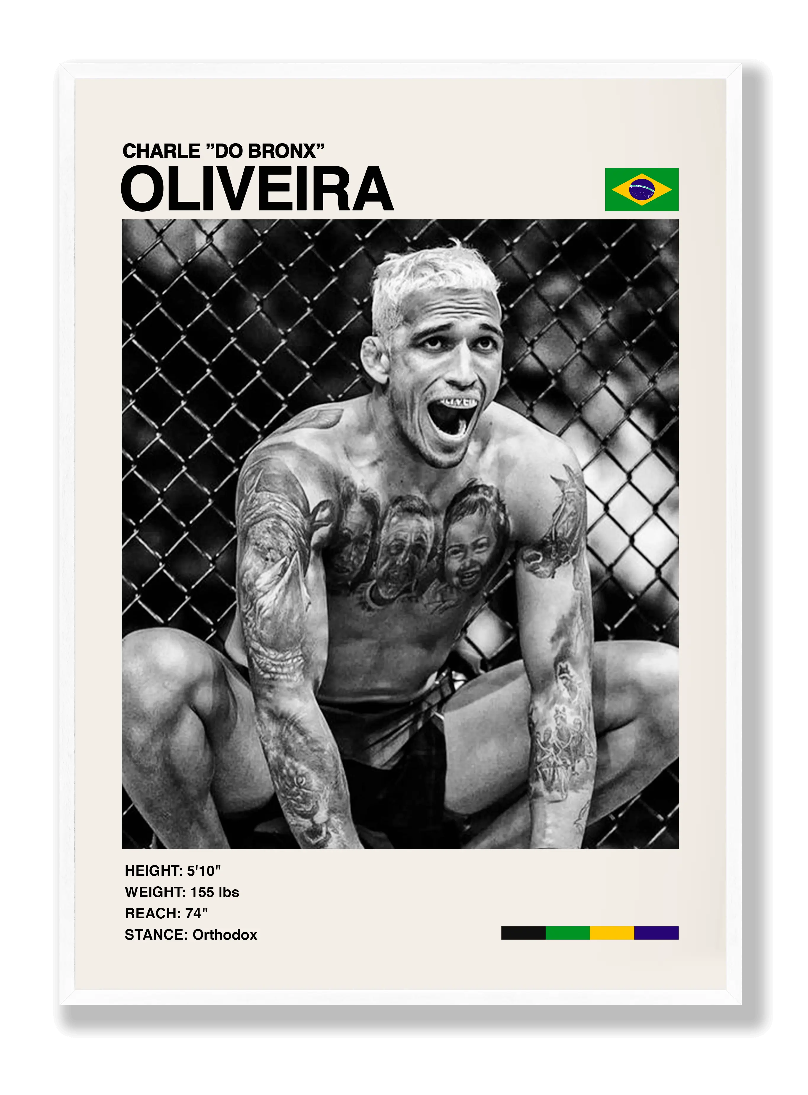 Charles Oliveira Plakat