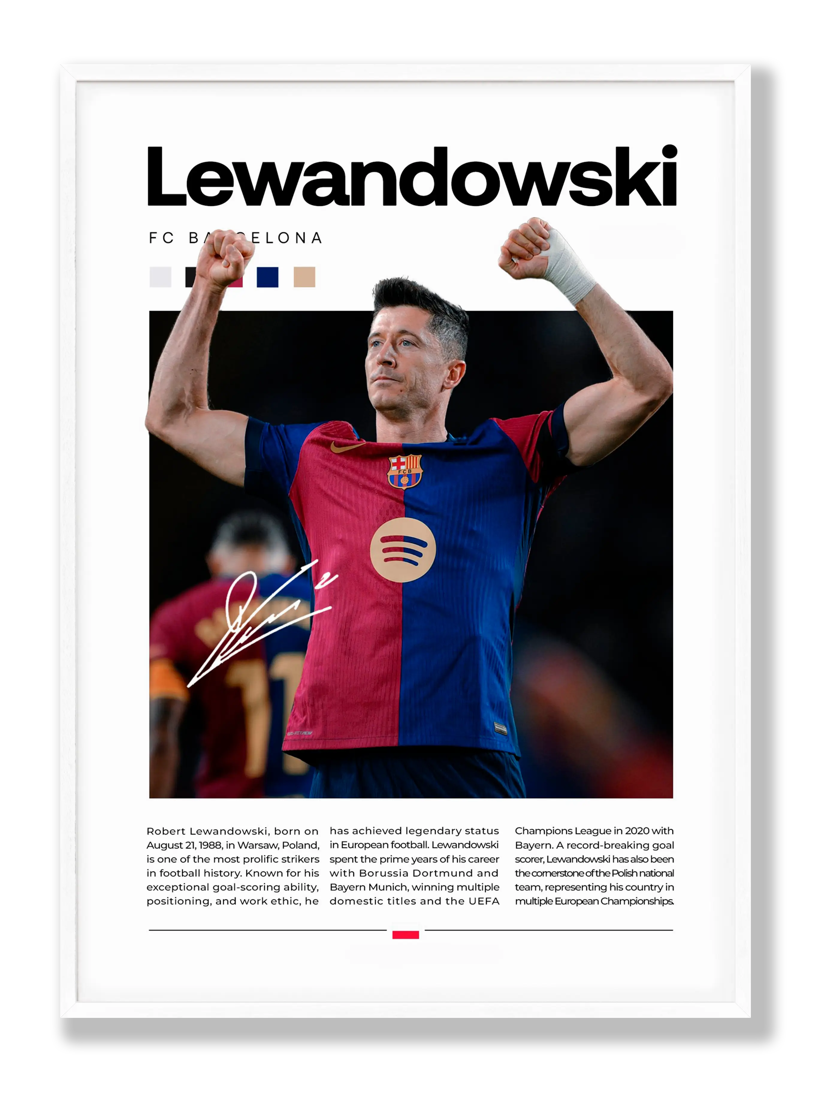 Lewandowski Plakat