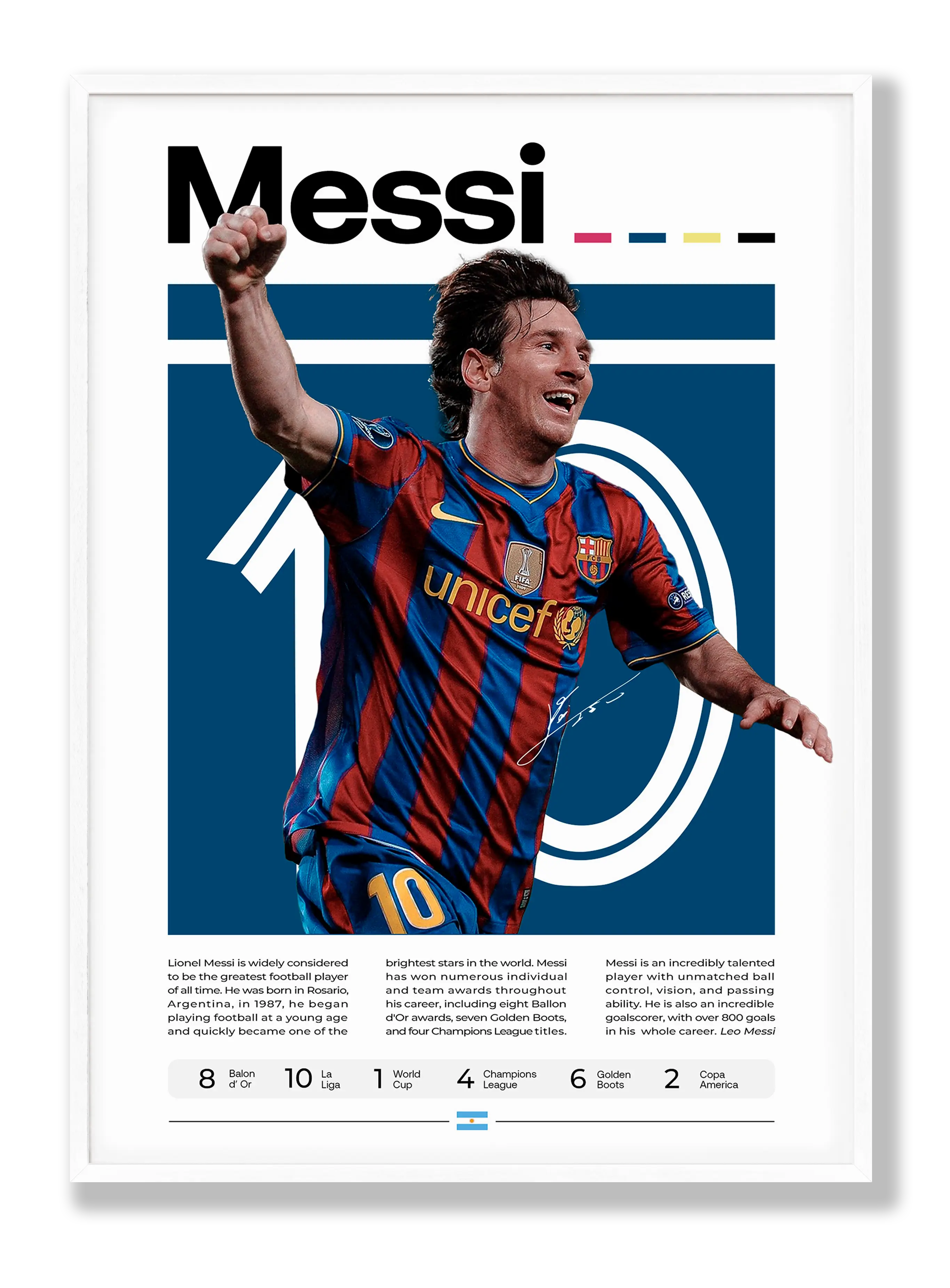 Lionel Messi Plakat