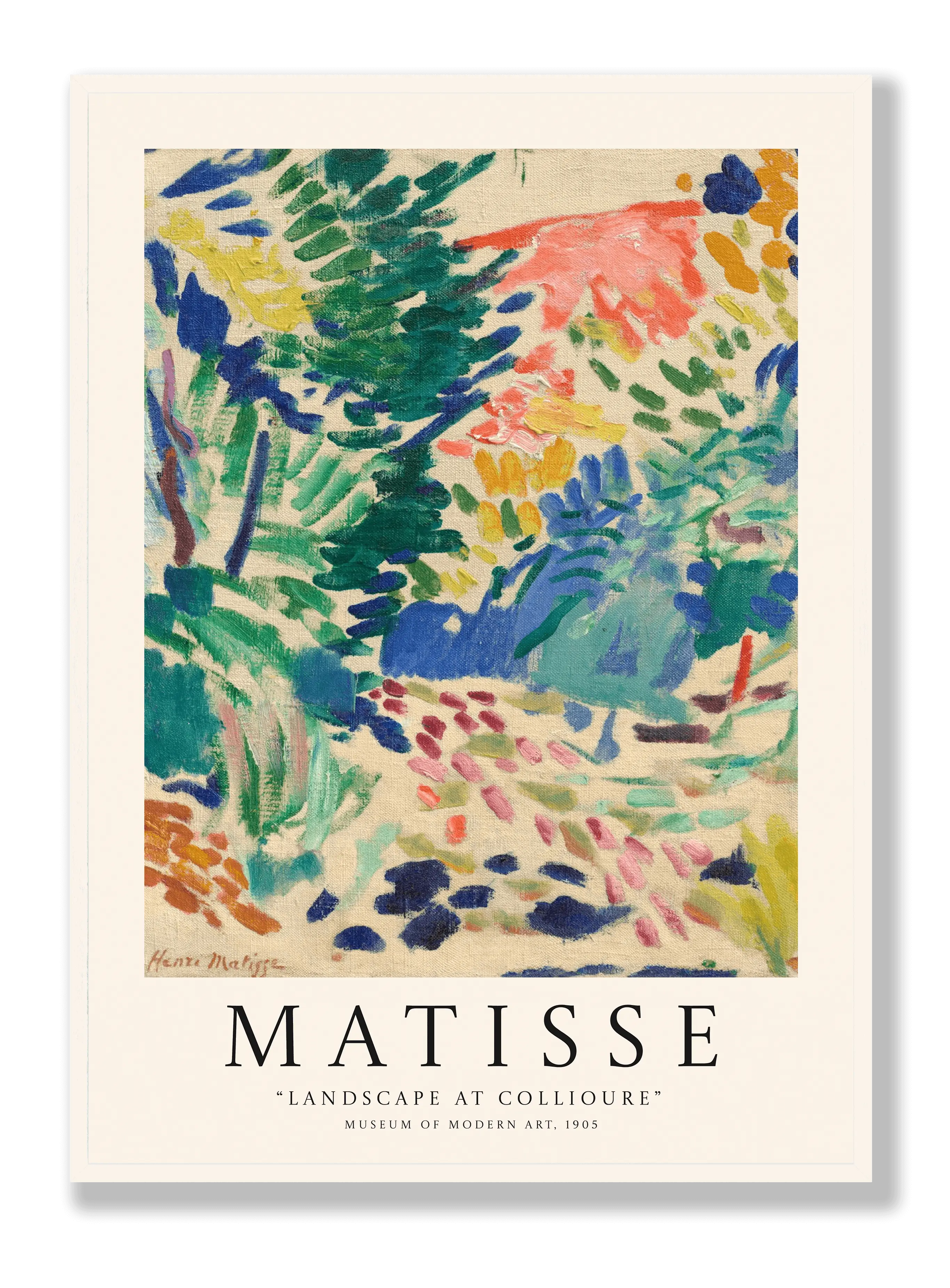 Henri Matisse - Landscape At Collioure Plakat