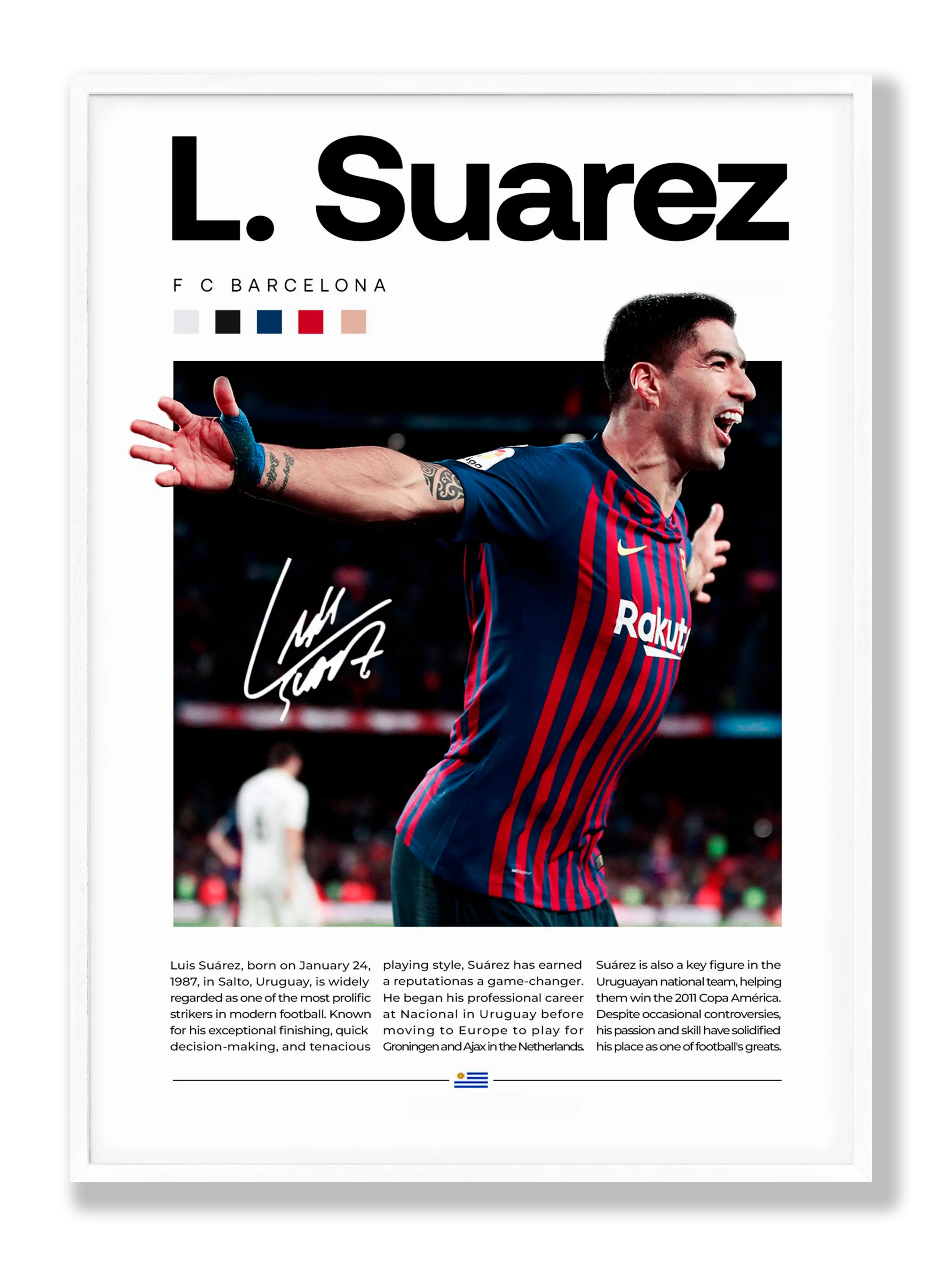 Luis Suarez Plakat