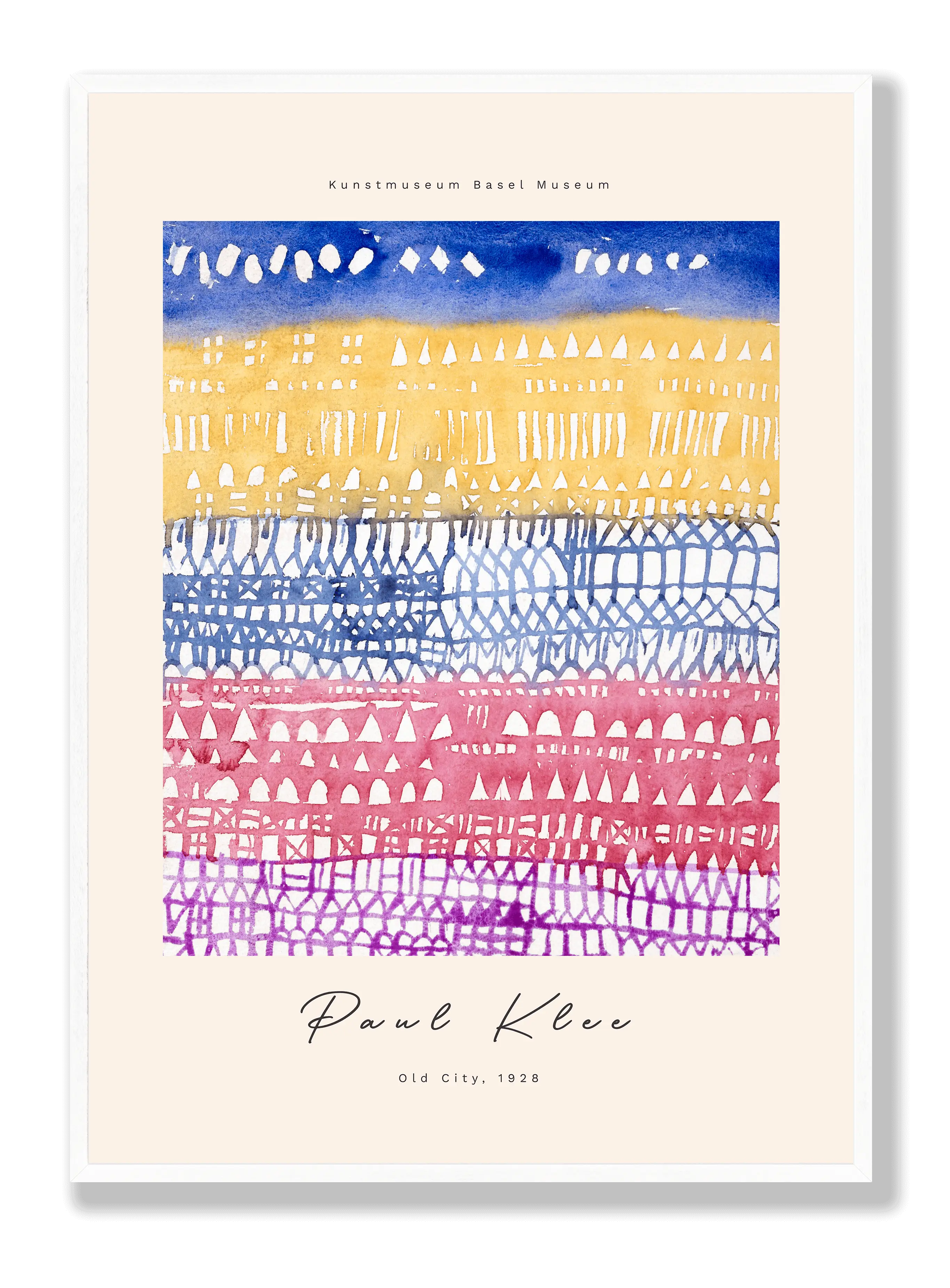 Paul Klee - Old City Plakat