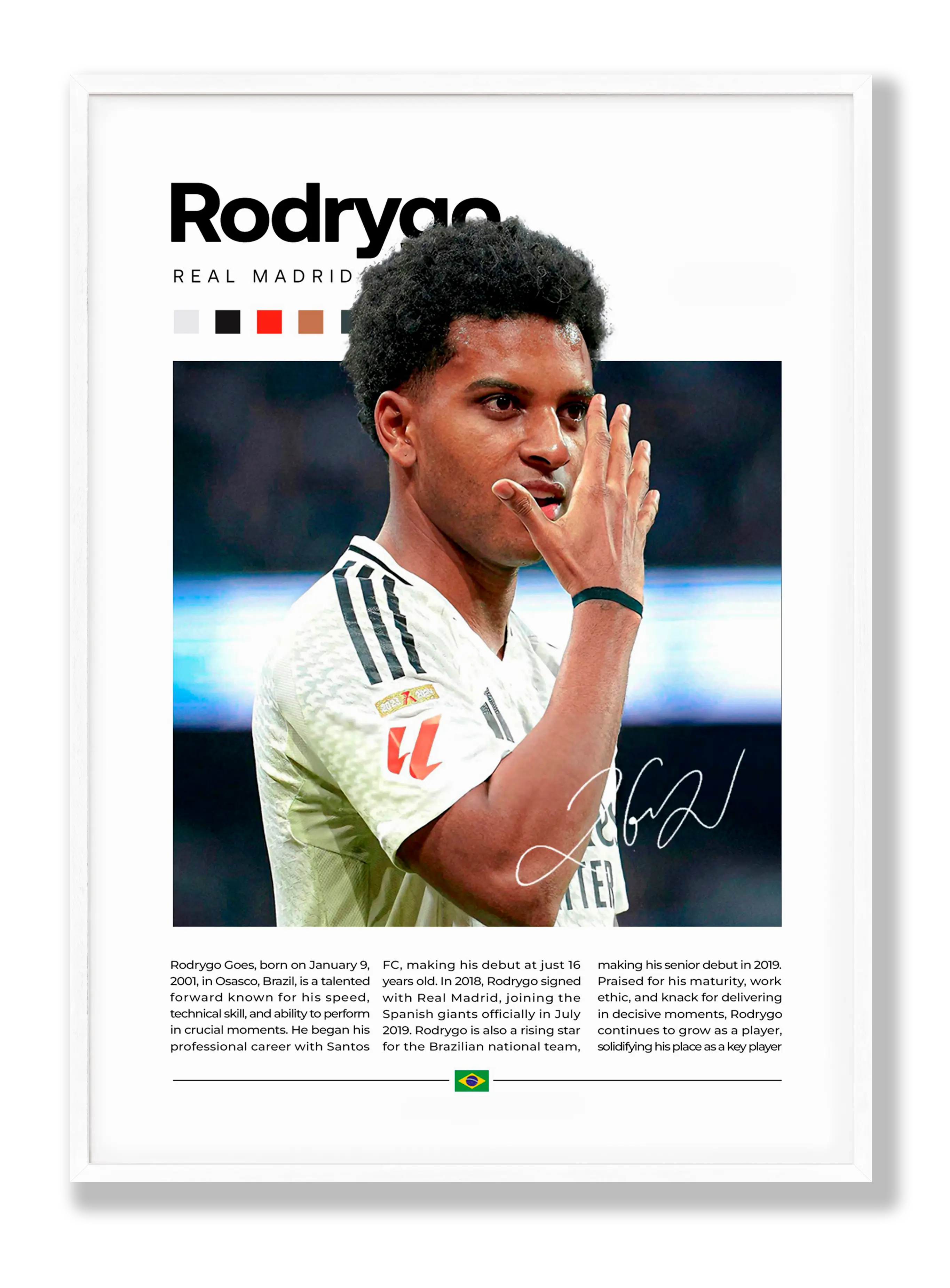 Rodrygo Plakat