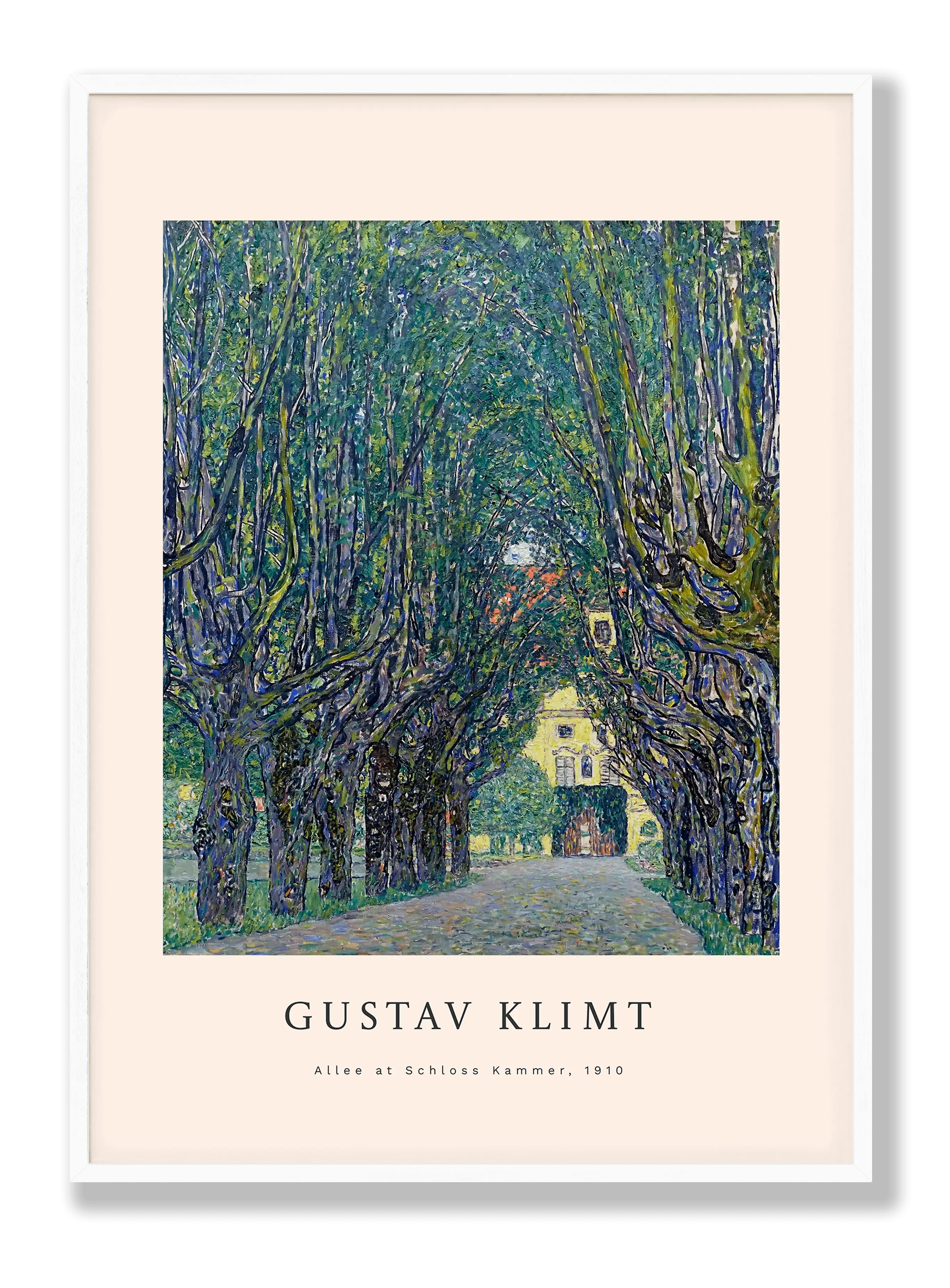 Gustav Klimt - Allee At Schloss Kammer Plakat