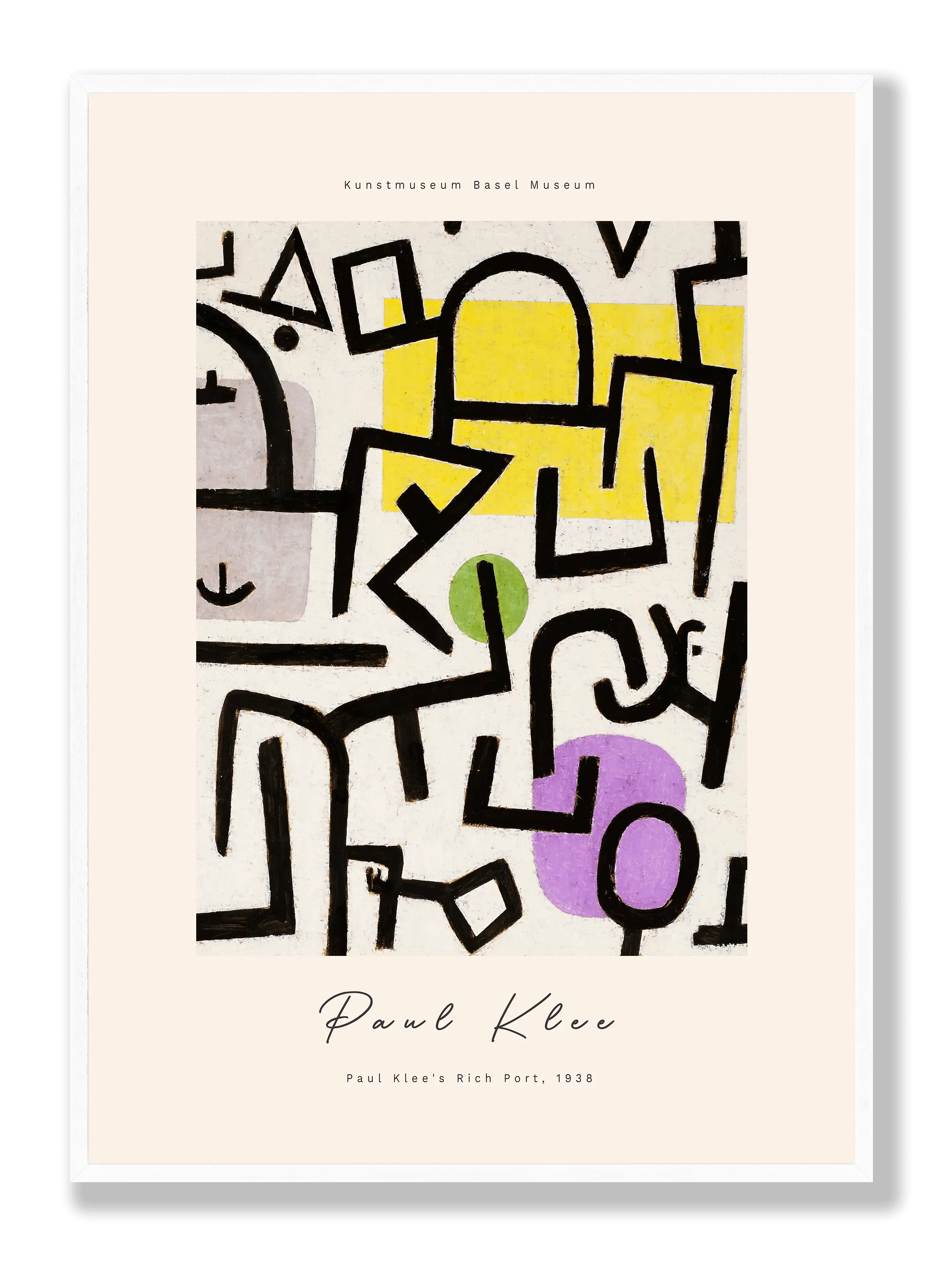 Paul Klee - Rich Port Plakat