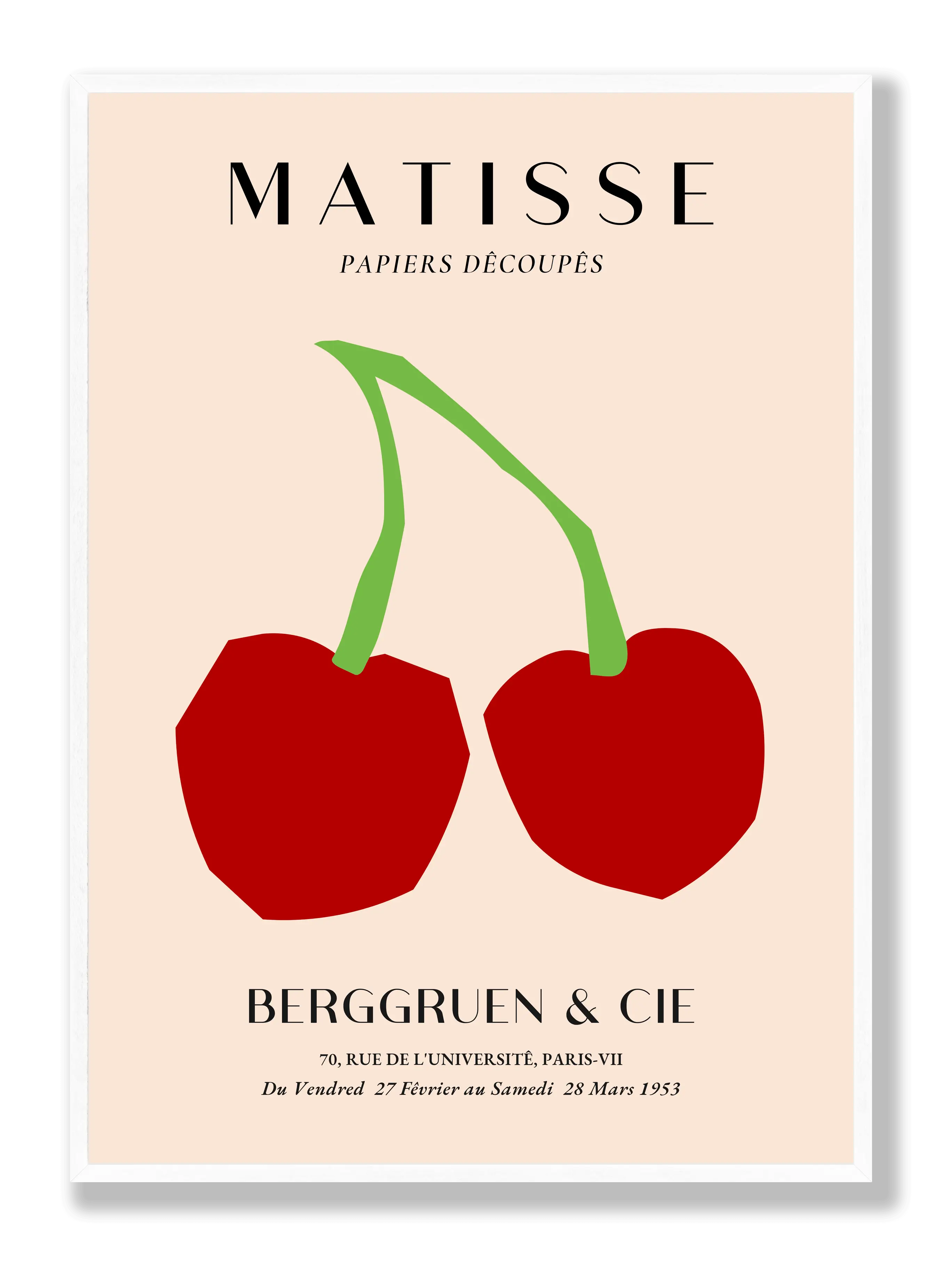 Henri Matisse -  Berggruen & Cie Plakat