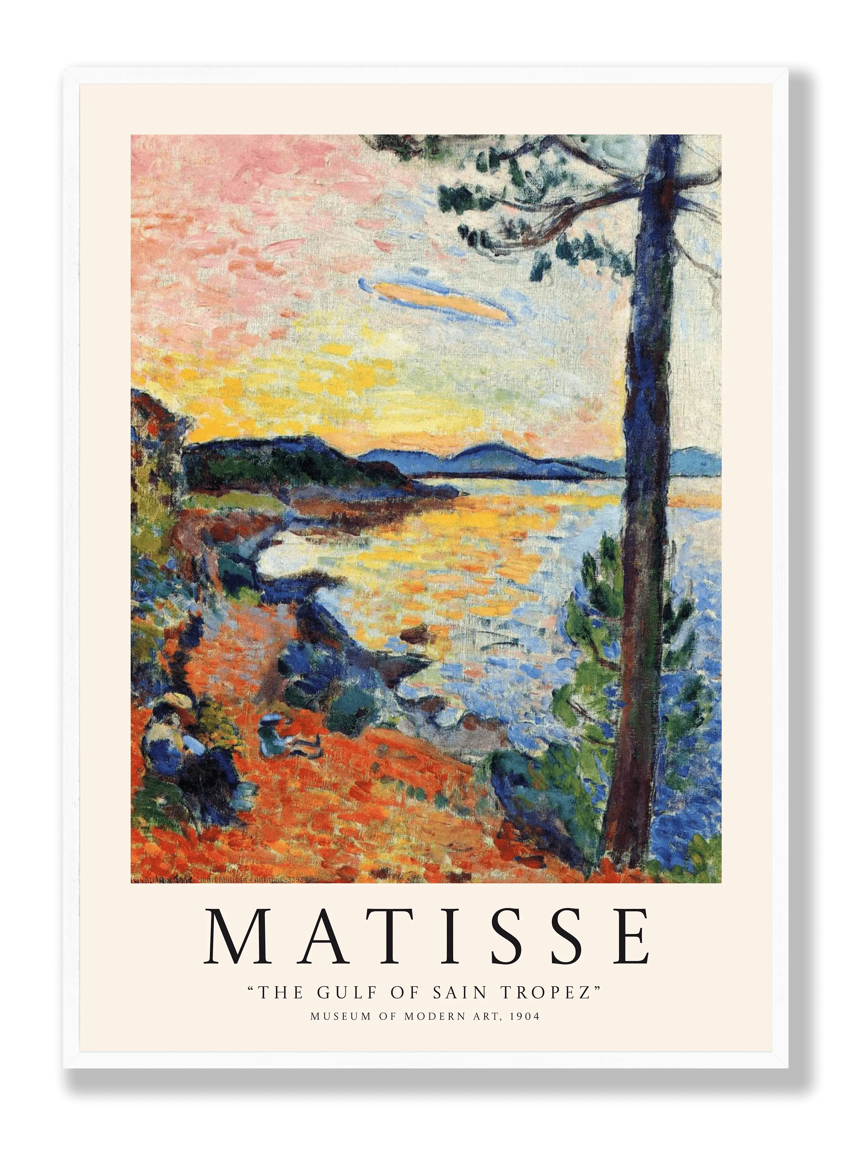 Henri Matisse - The Gulf, St. Tropez Plakat