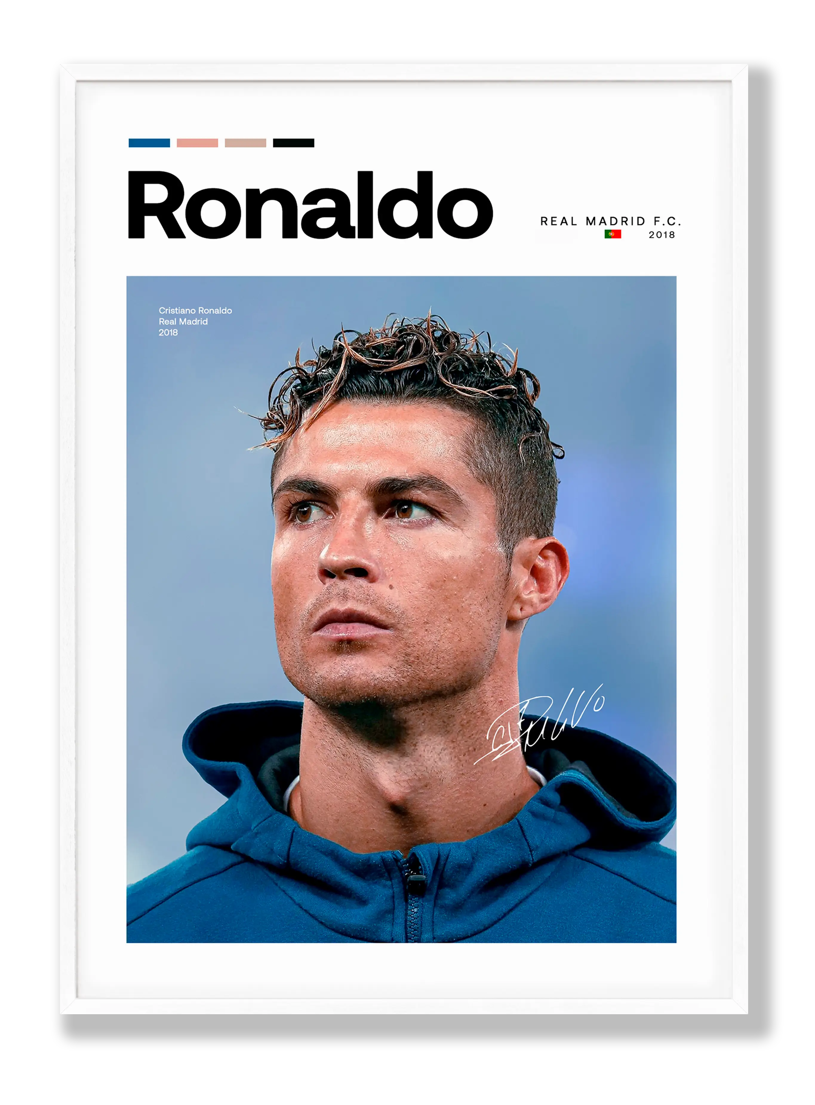 Cristiano Ronaldo No. 5 Plakat