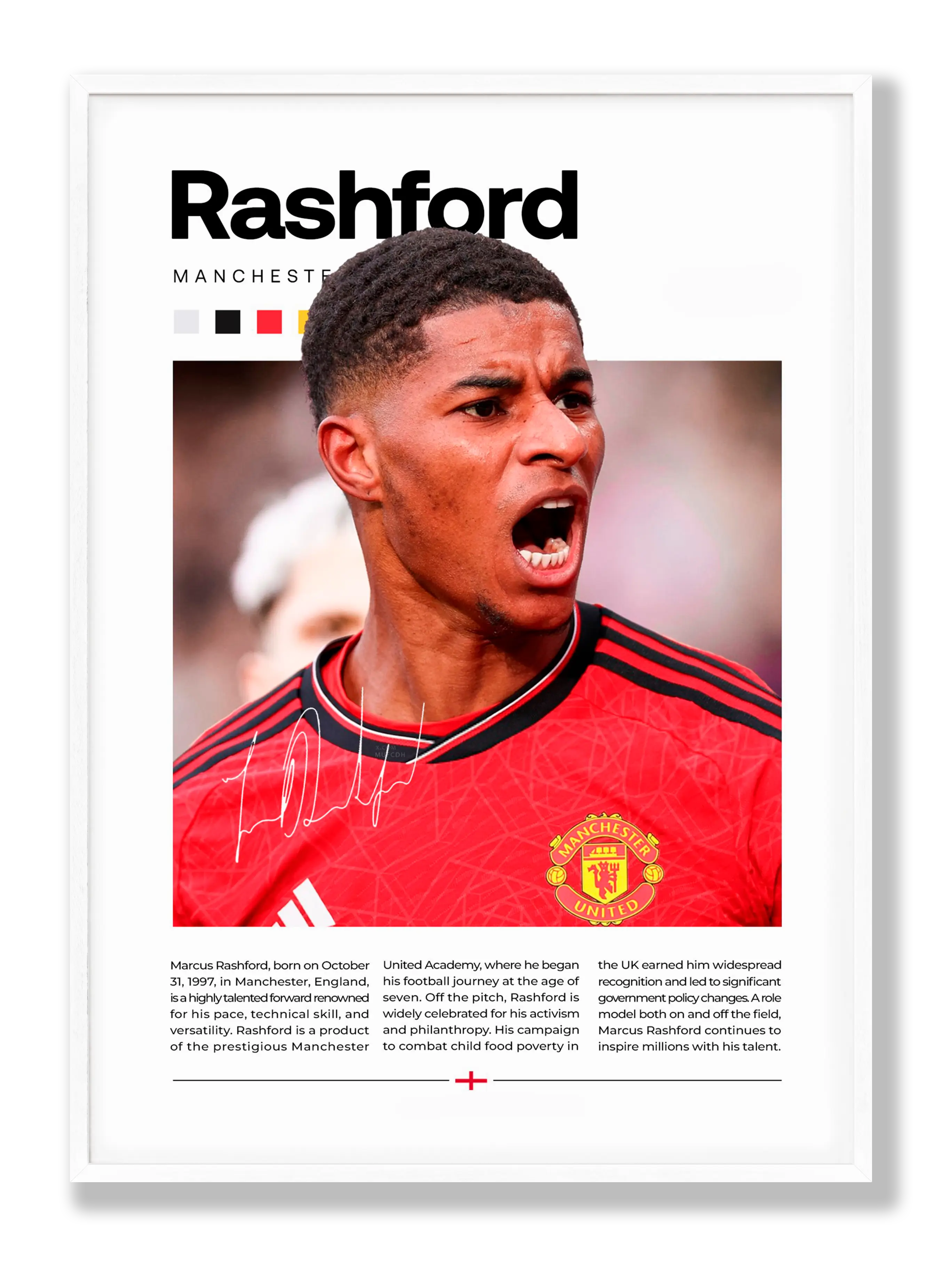 Marcus Rashford Plakat