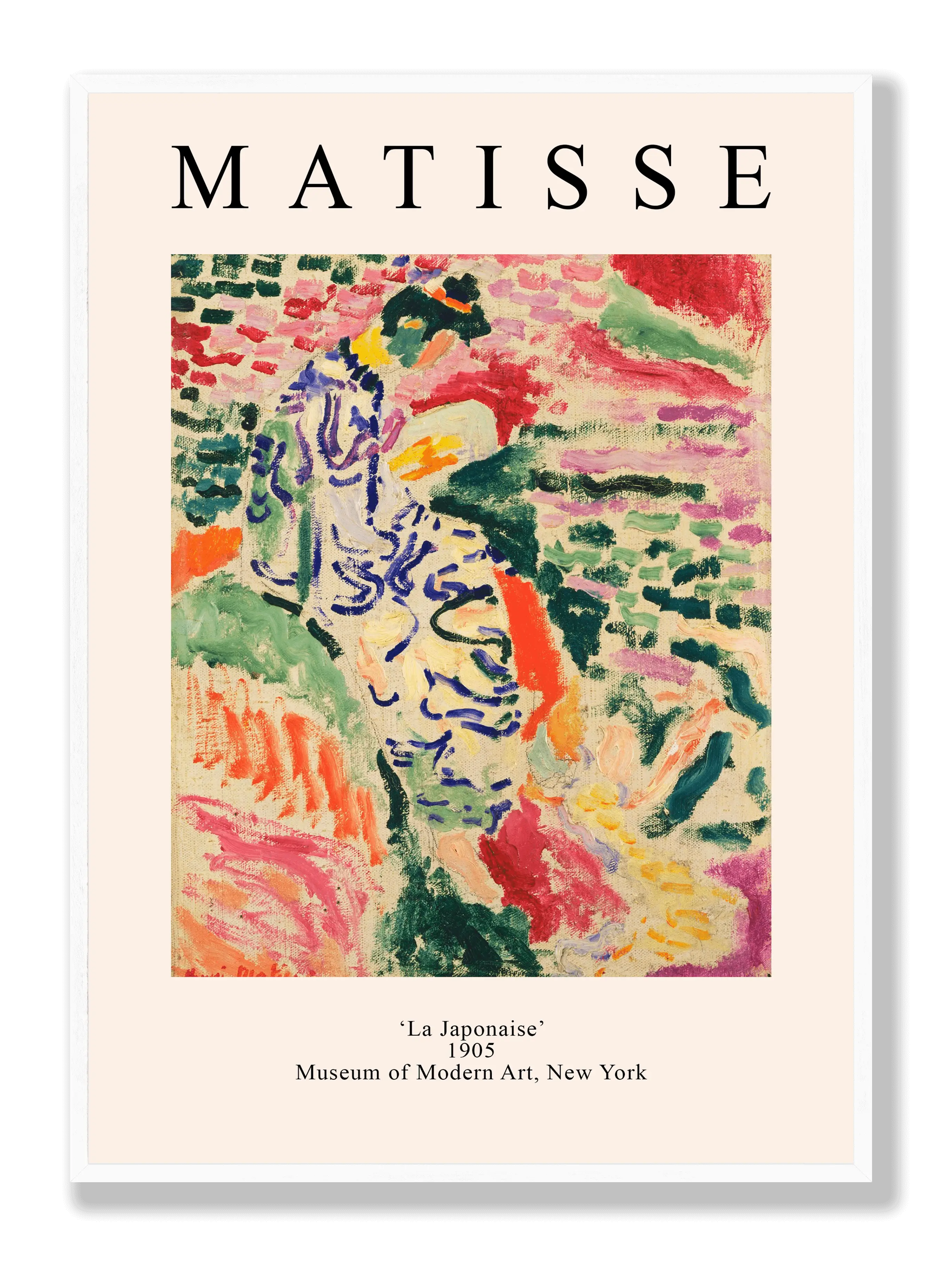 Henri Matisse -  La Japonaise Plakat