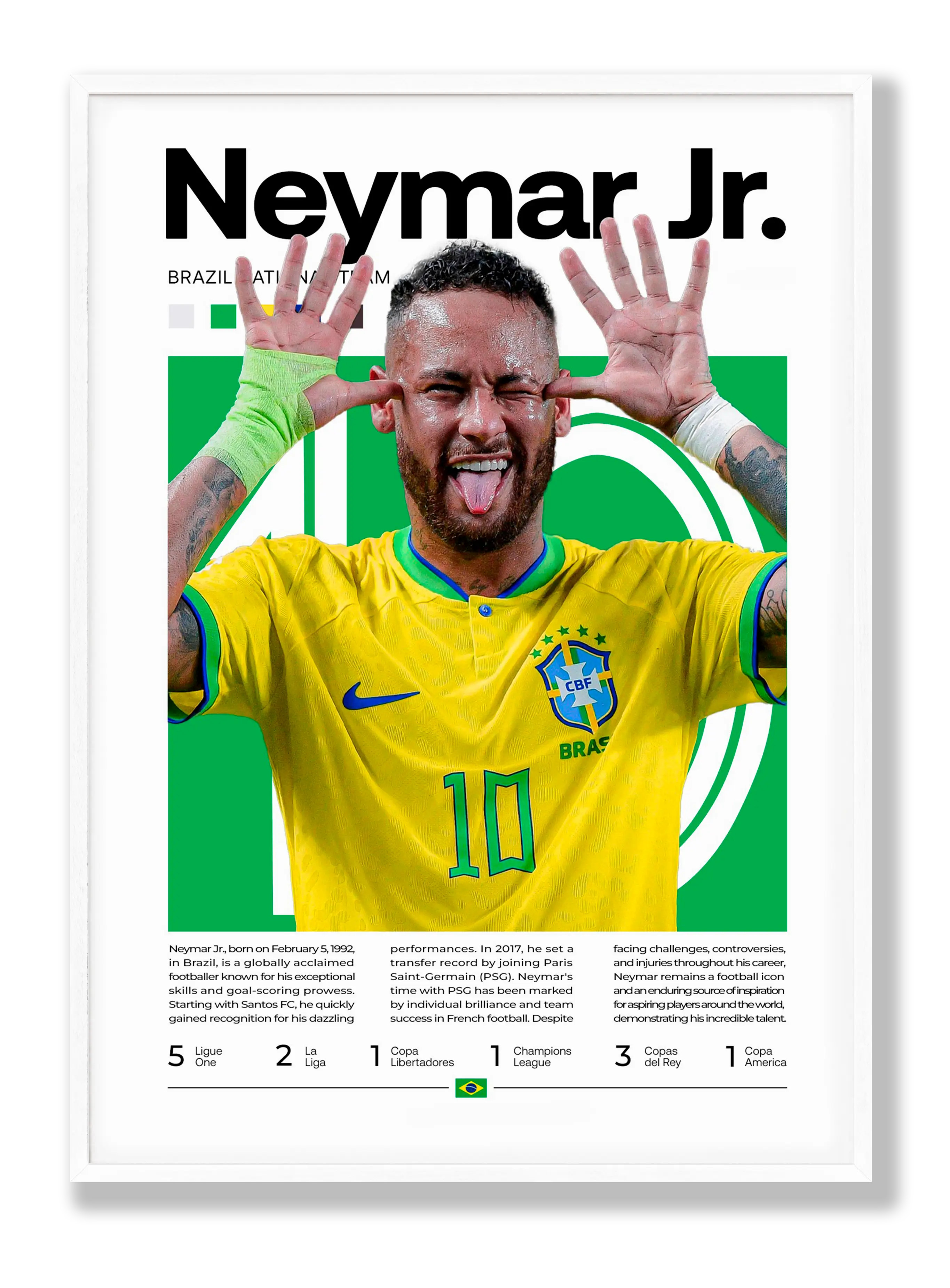 Neymar Plakat