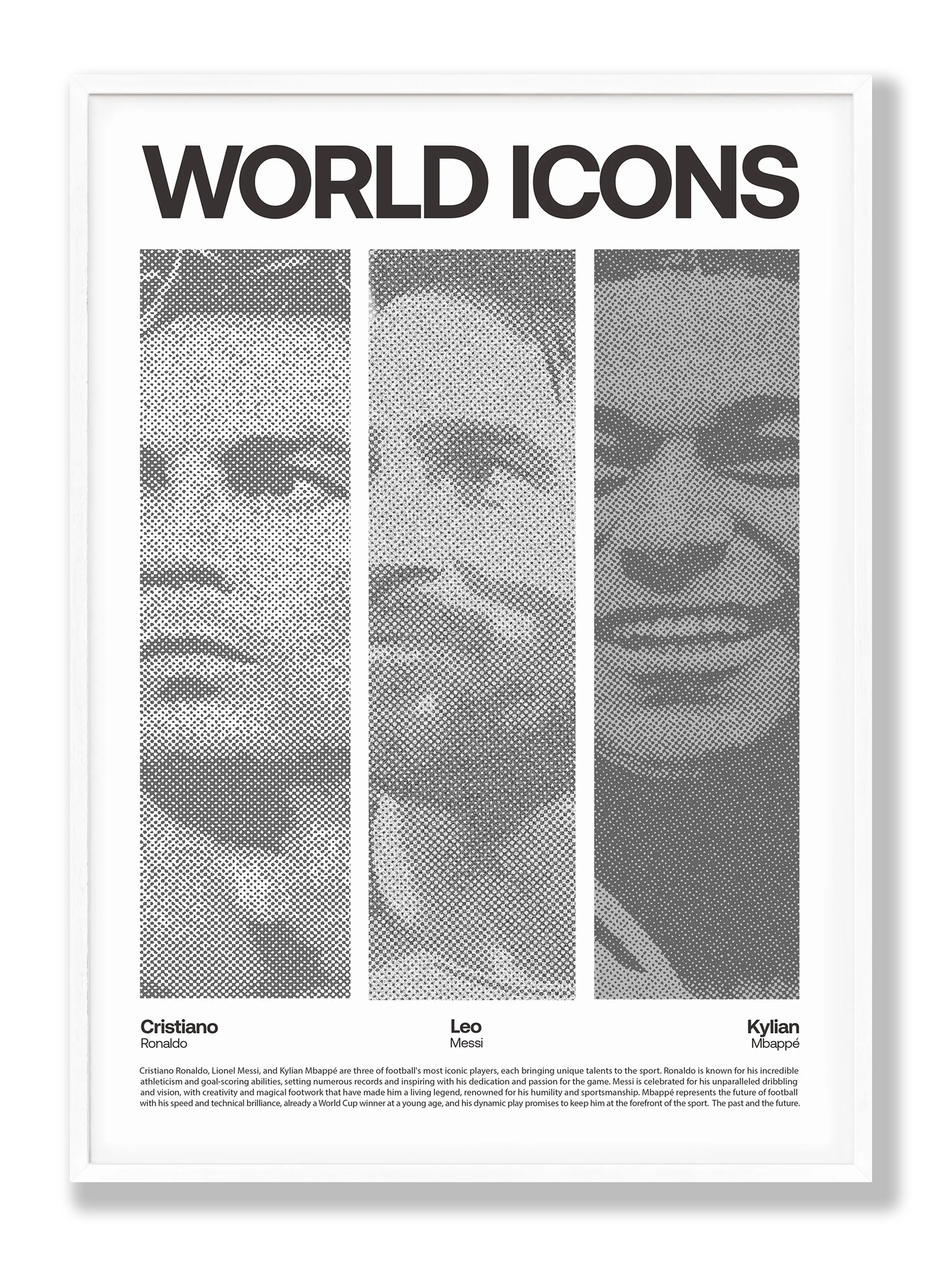 World Icons Plakat