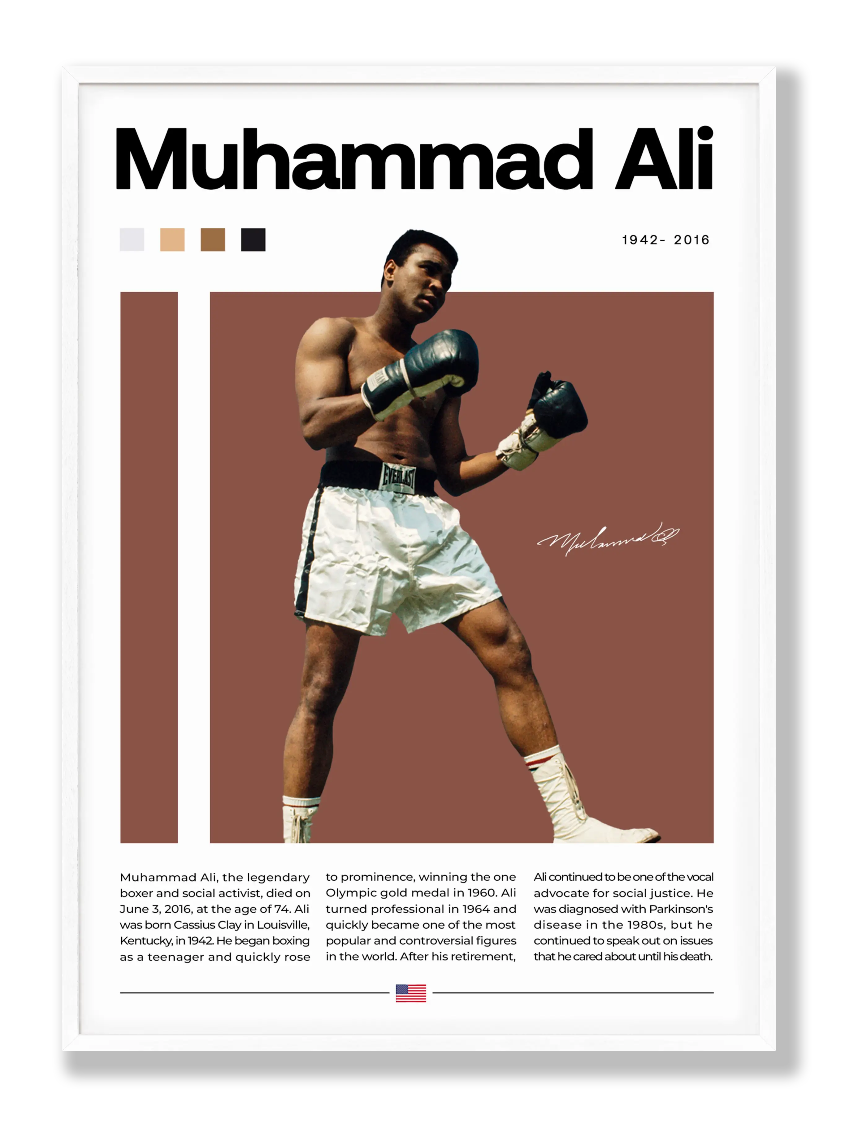 Muhammed Ali Plakat