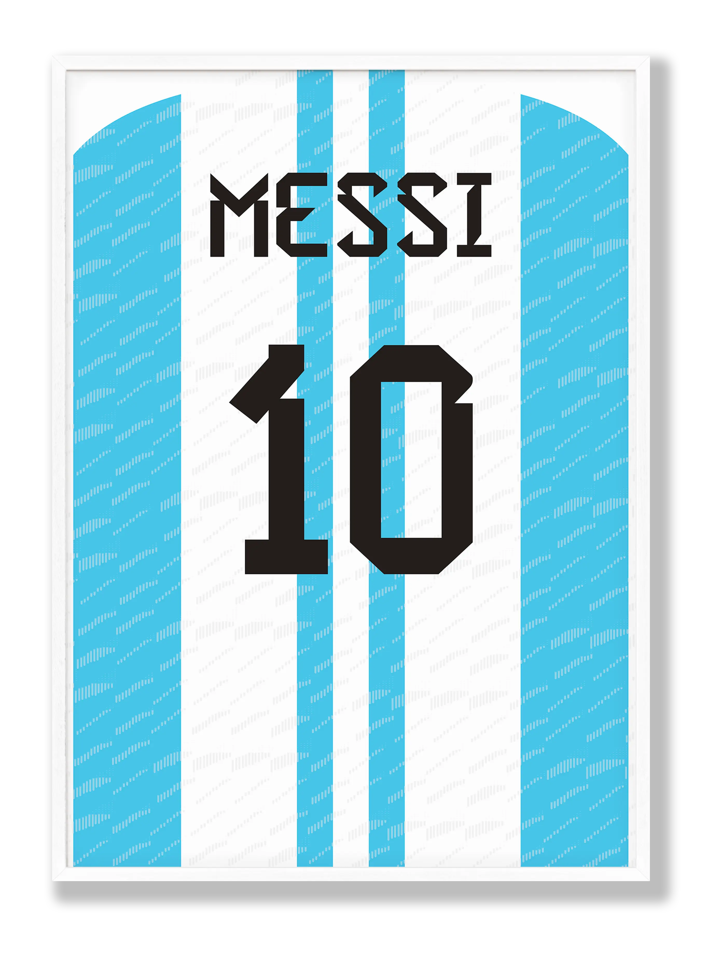 Lionel Messi Shirt Plakat