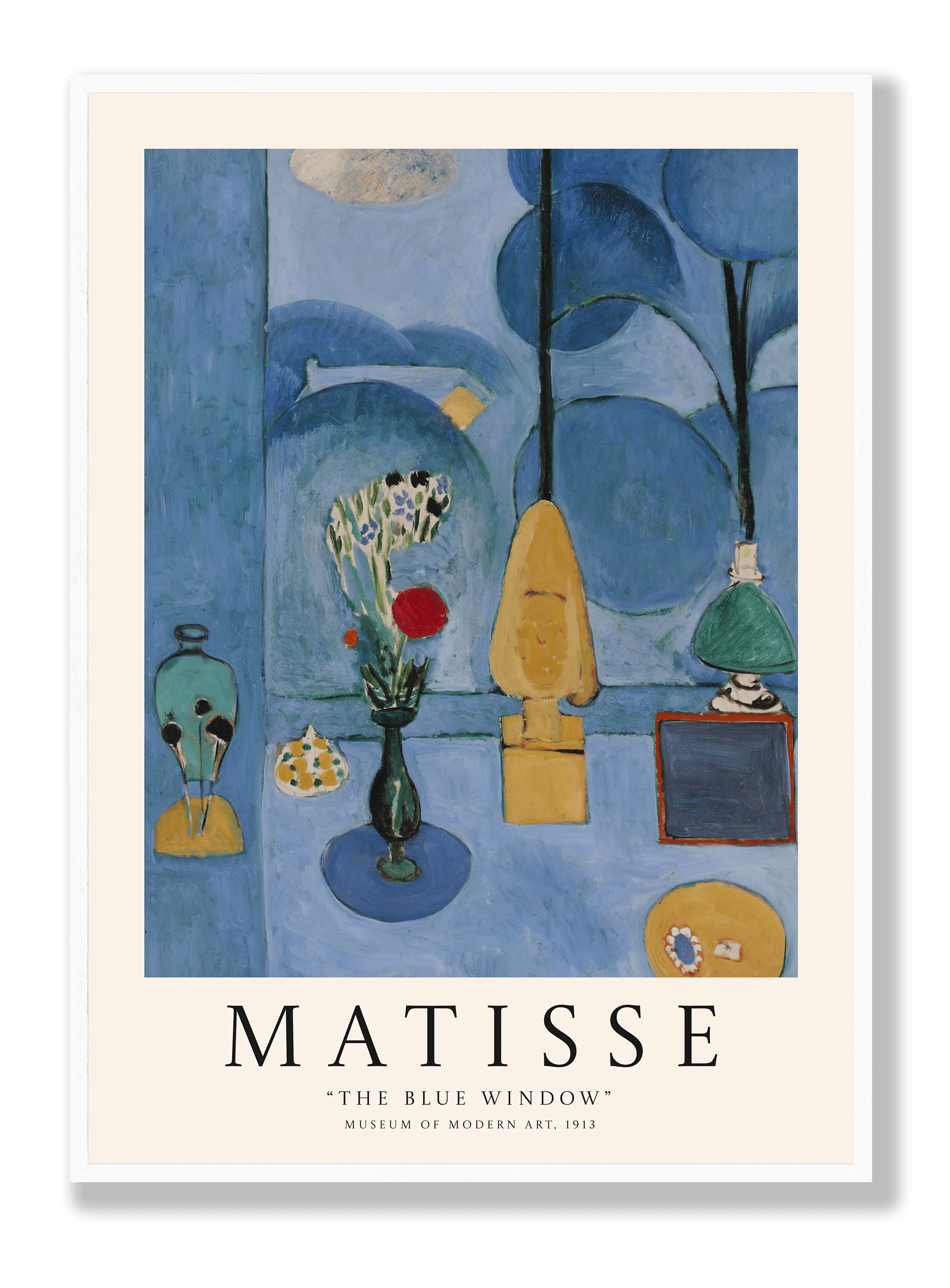 Henri Matisse - The Blue Window Plakat