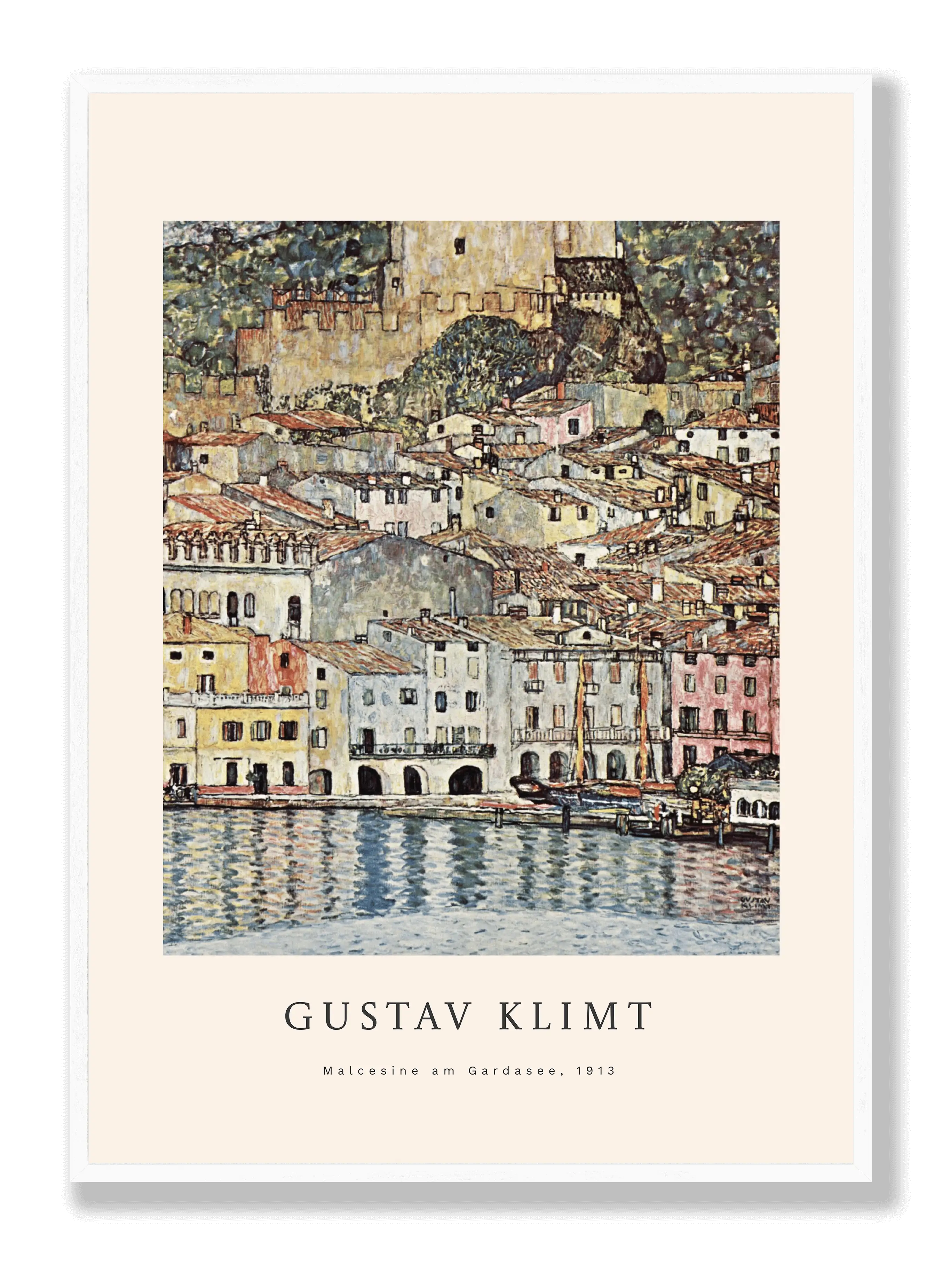 Gustav Klimt - Malcesine Am Gardasee Plakat