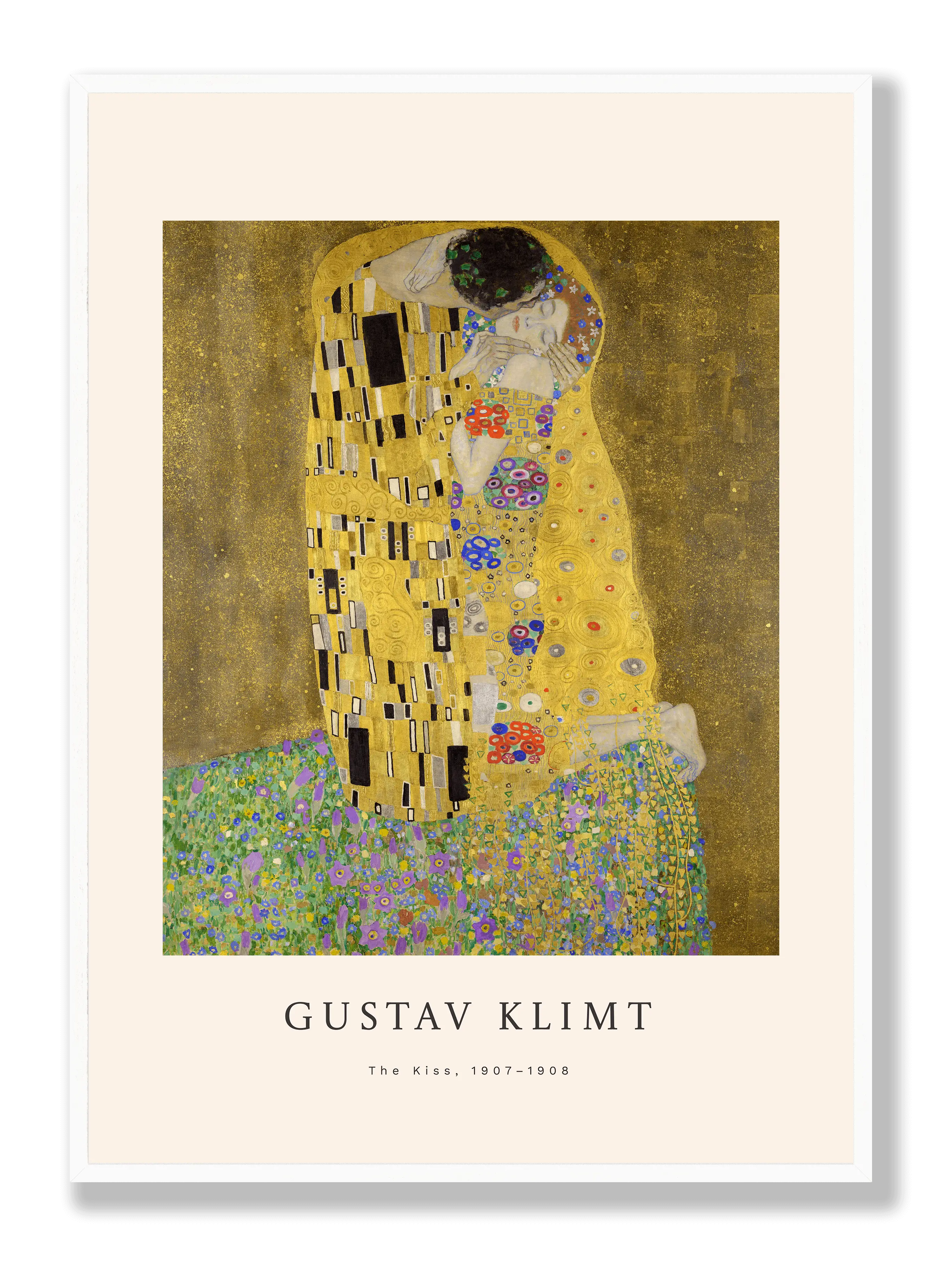 Gustav Klimt - The Kiss Plakat