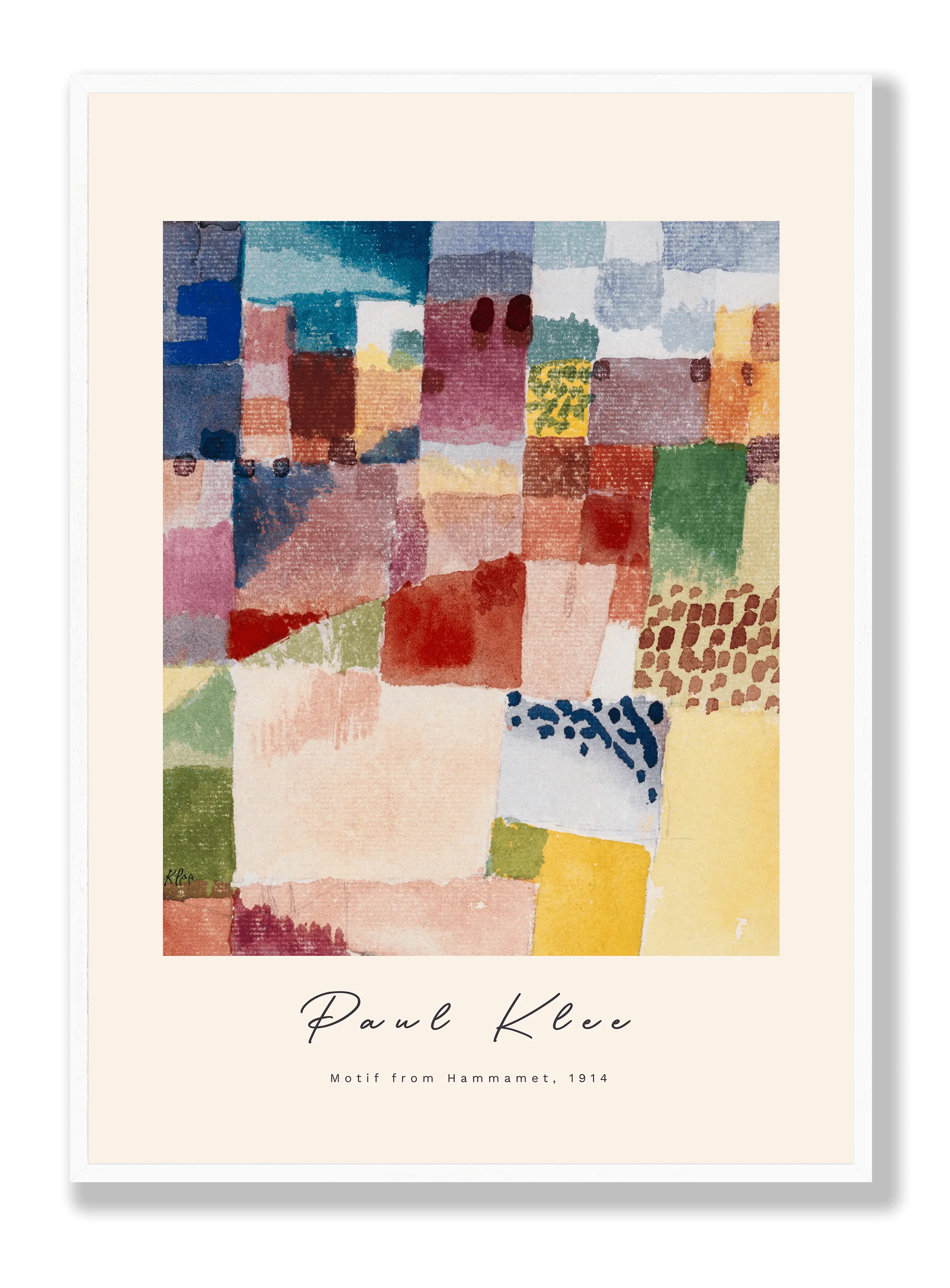 Paul Klee - Motif From Hammamet Plakat