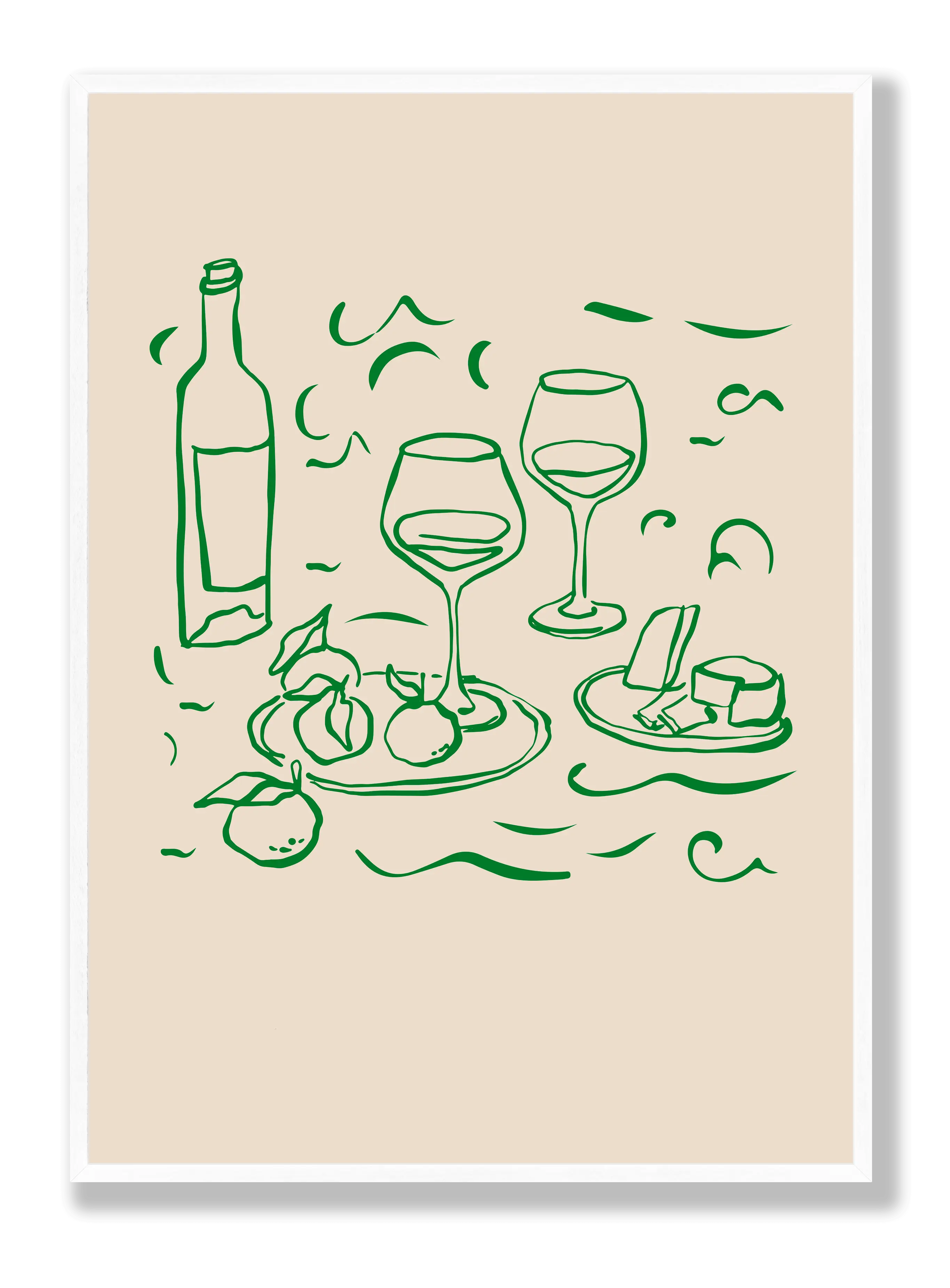 Wine Is Simple Plakat