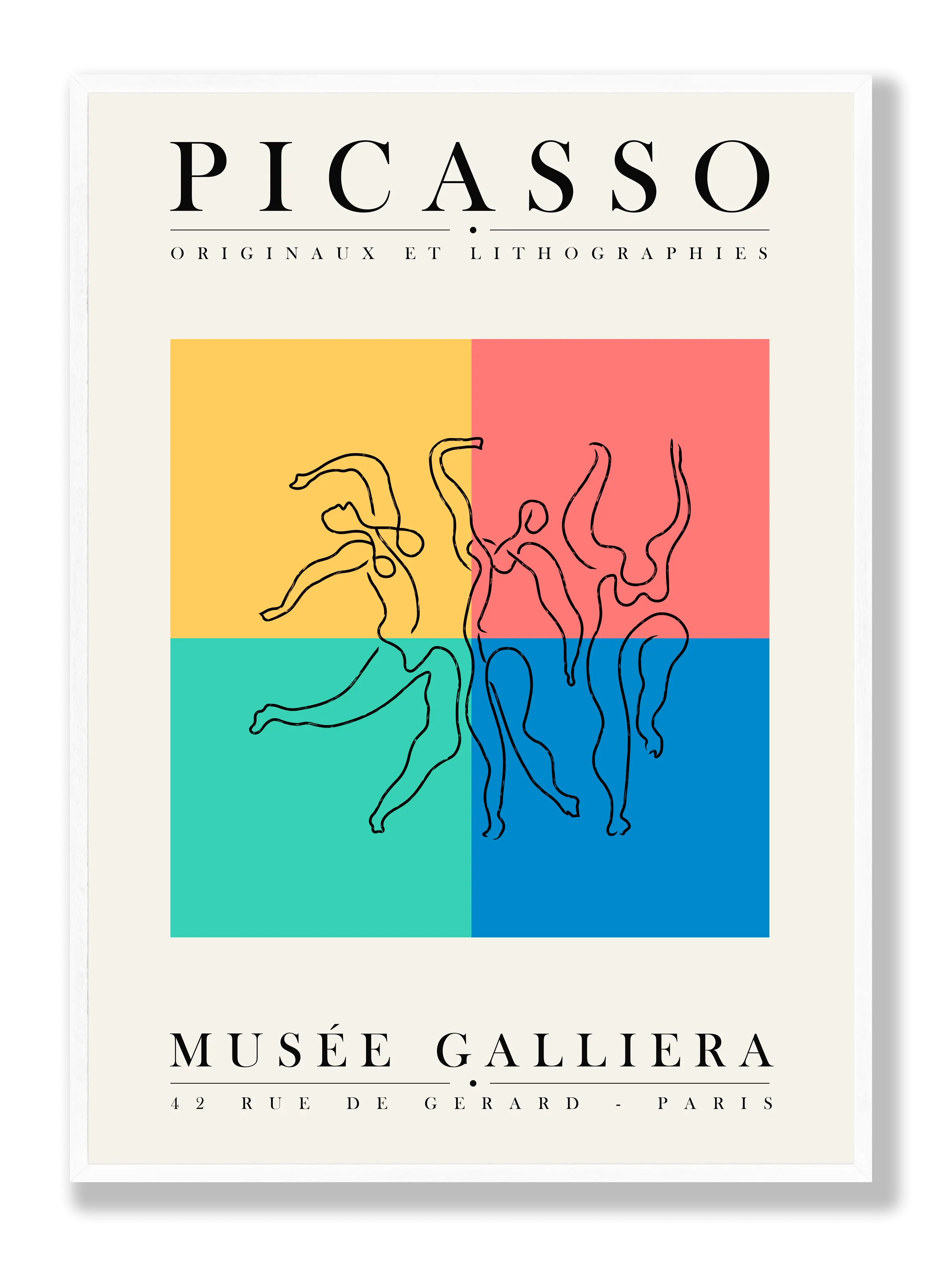 Picasso - Originaux Et Lithographies Plakat