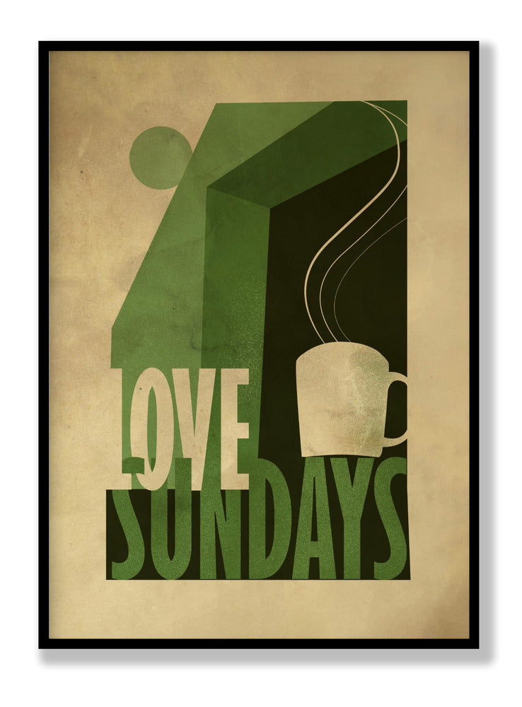 Love Sunday print