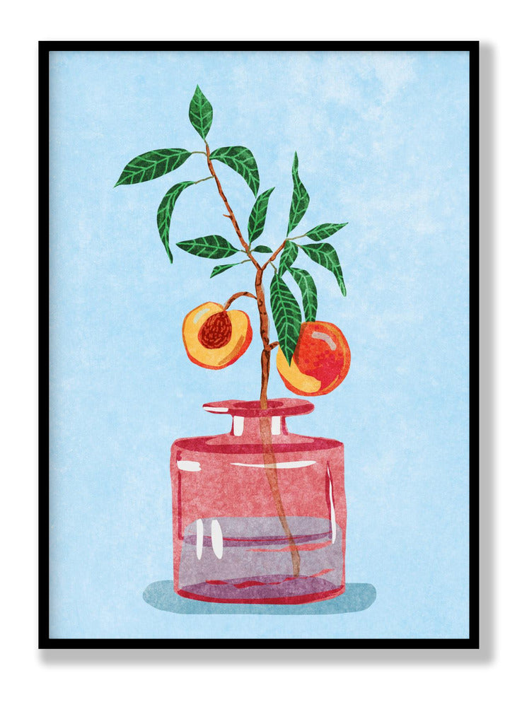 Peach Tree in Vase