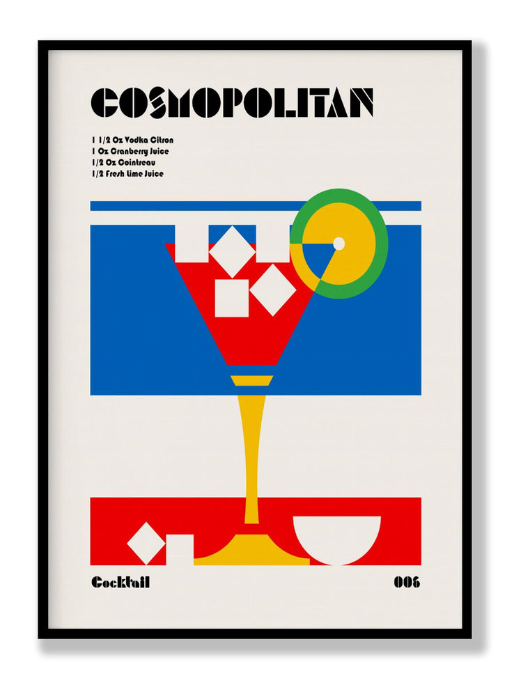 Cosmopolitan Bauhaus Cocktail