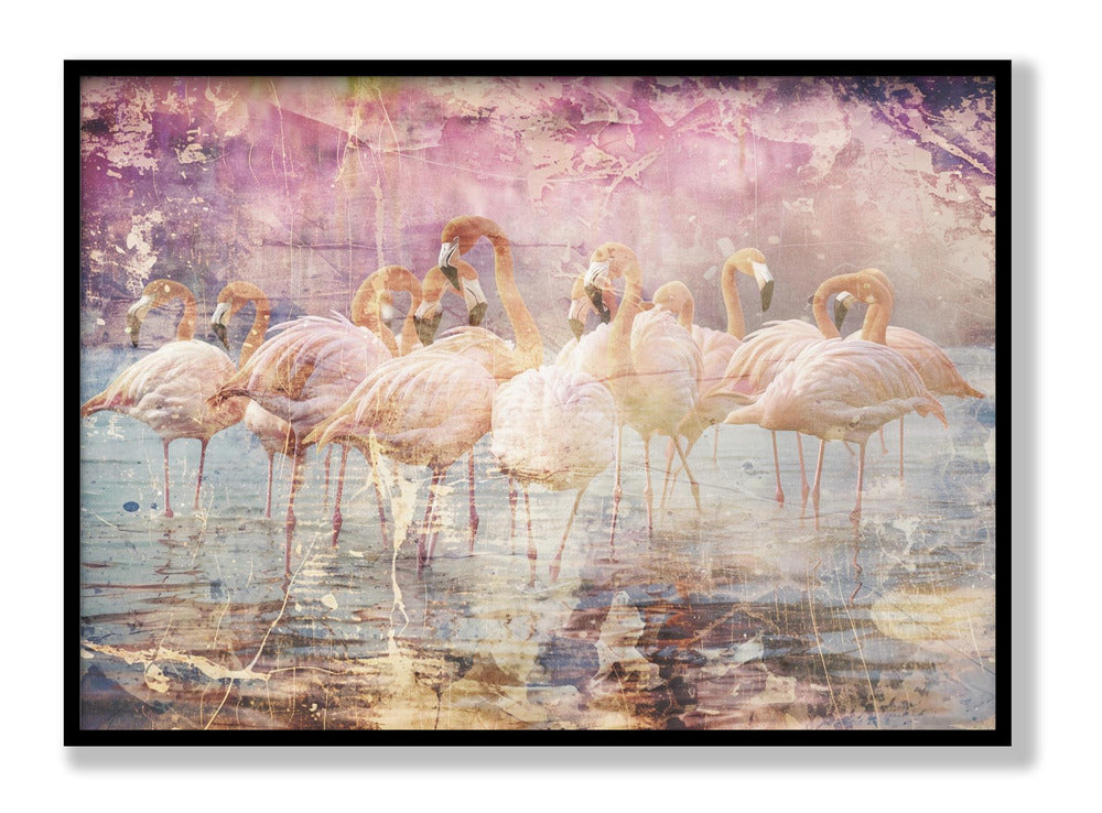 Flamingo Wall Art 01