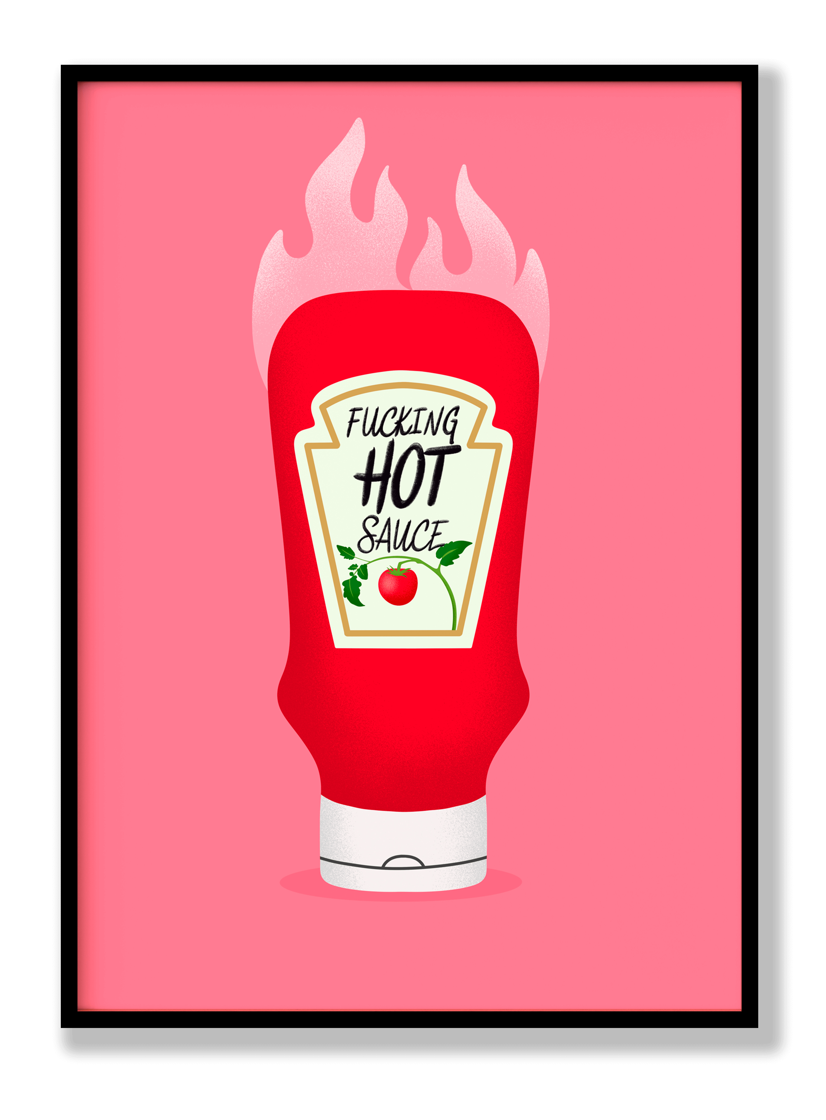 Hot Sauce Plakat