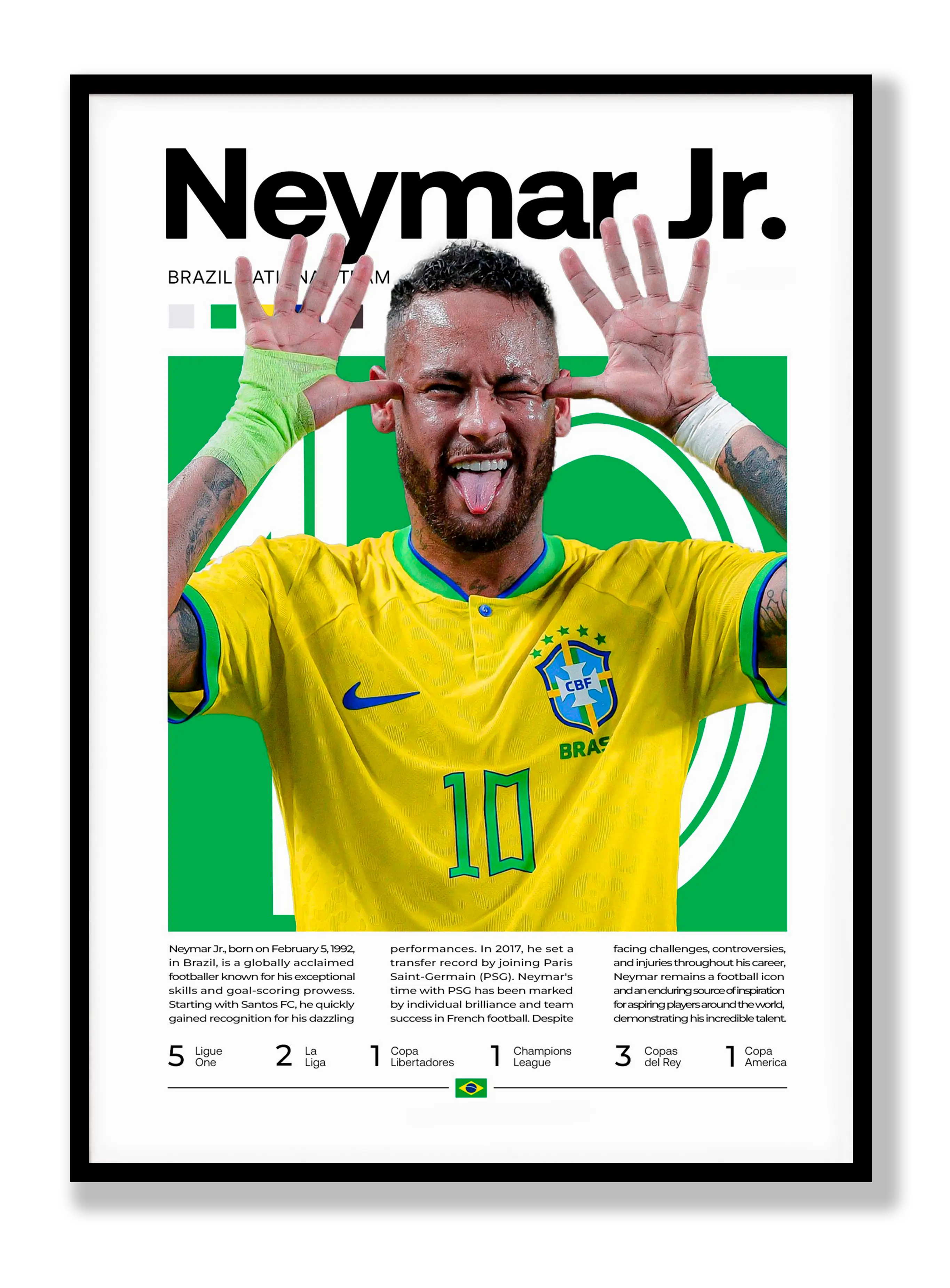 Neymar Plakat