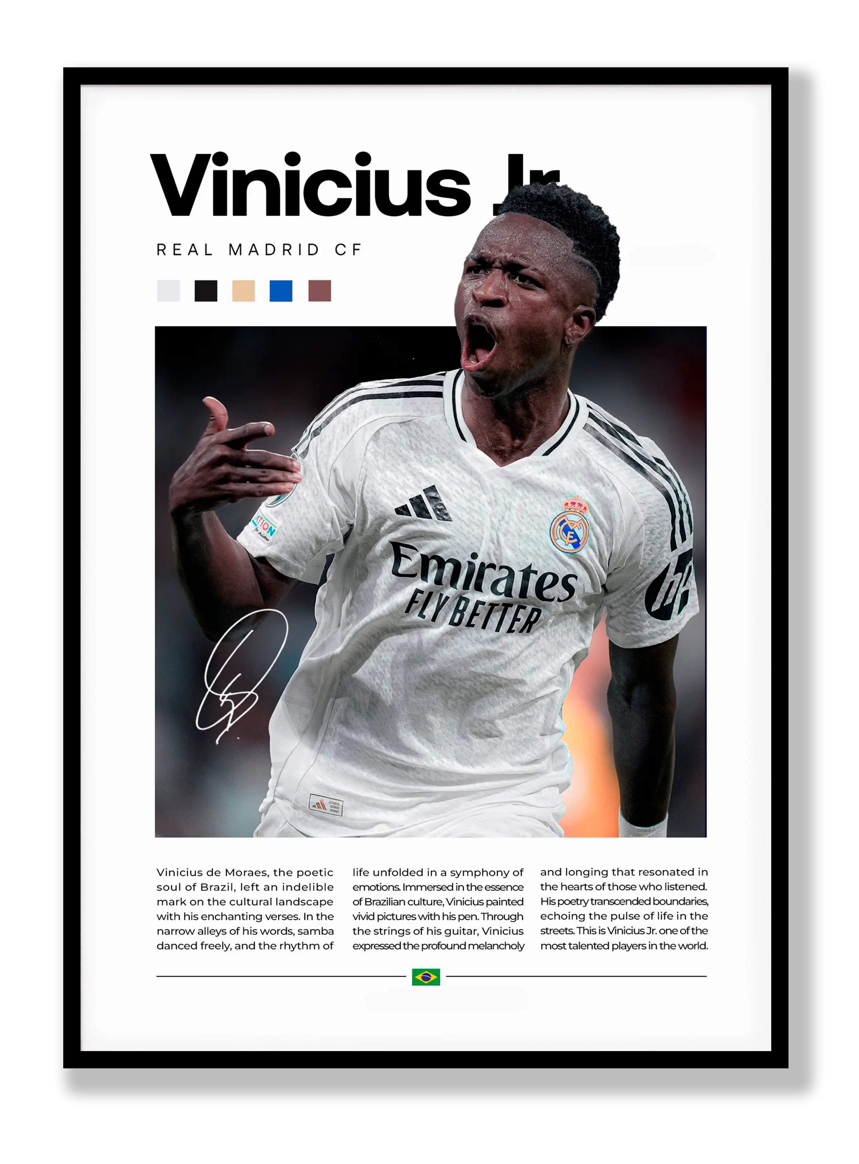 Vinícius Júnior Plakat