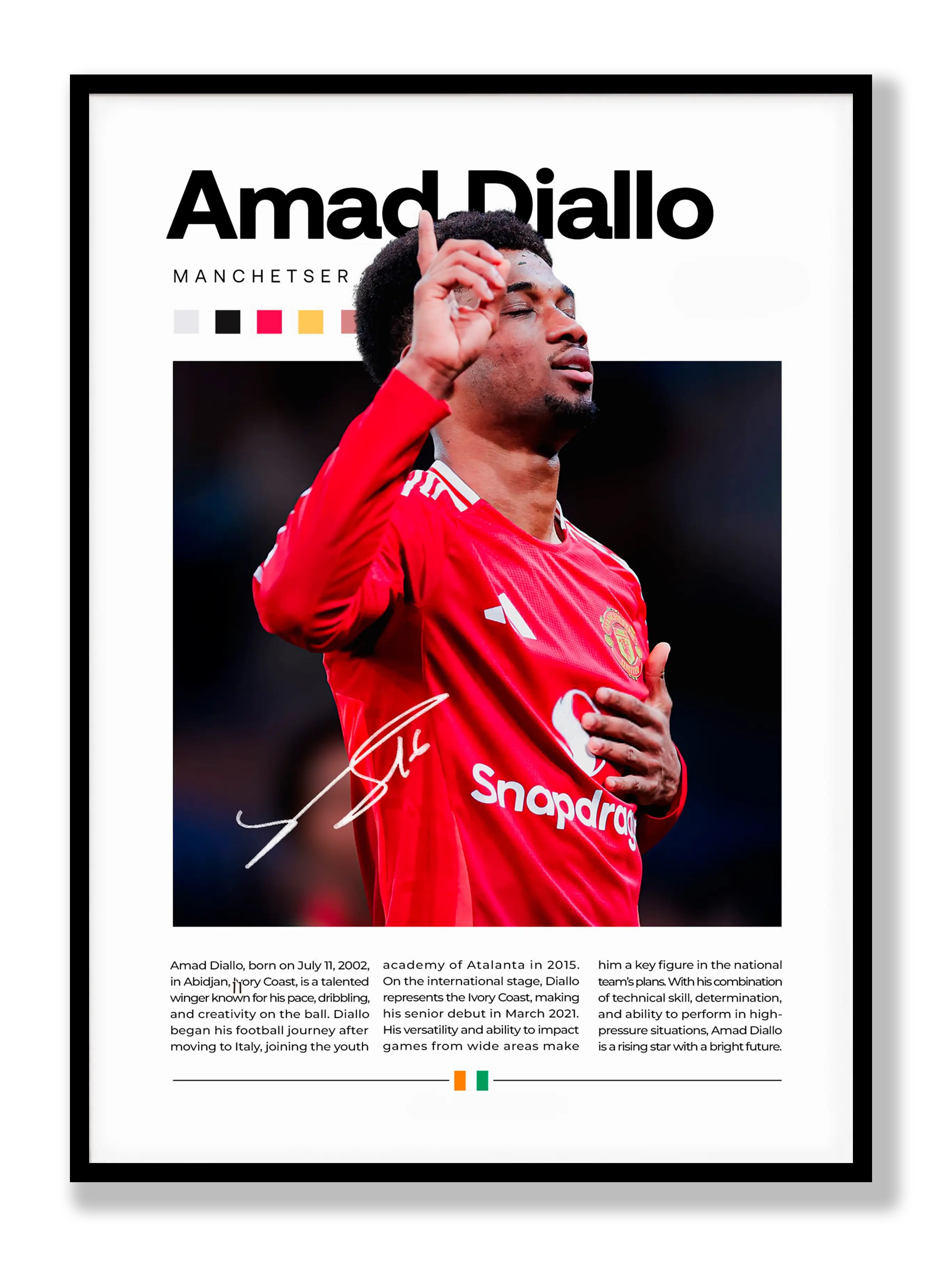 Amad Diallo Plakat