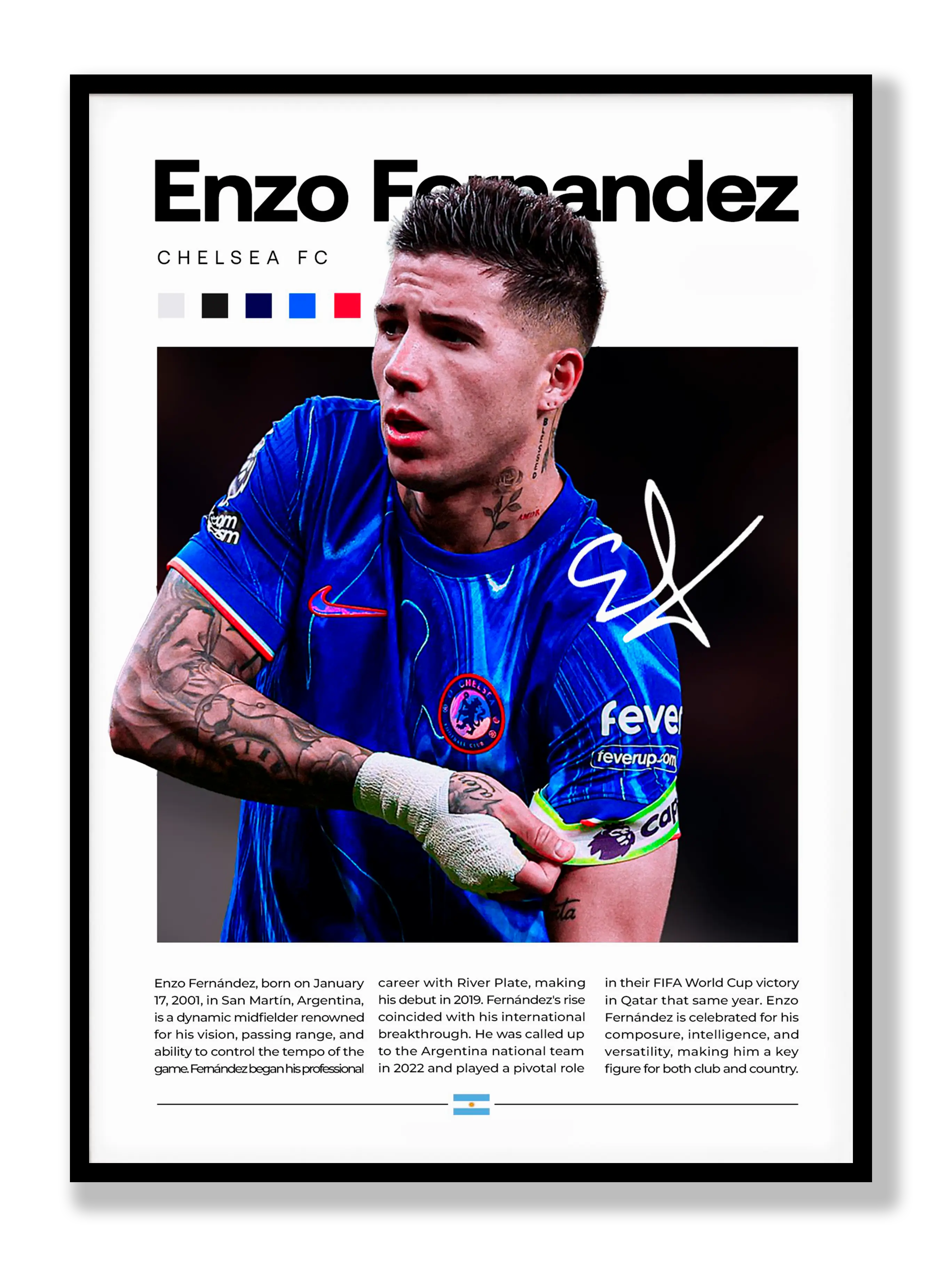 Enzo Fernandez Plakat